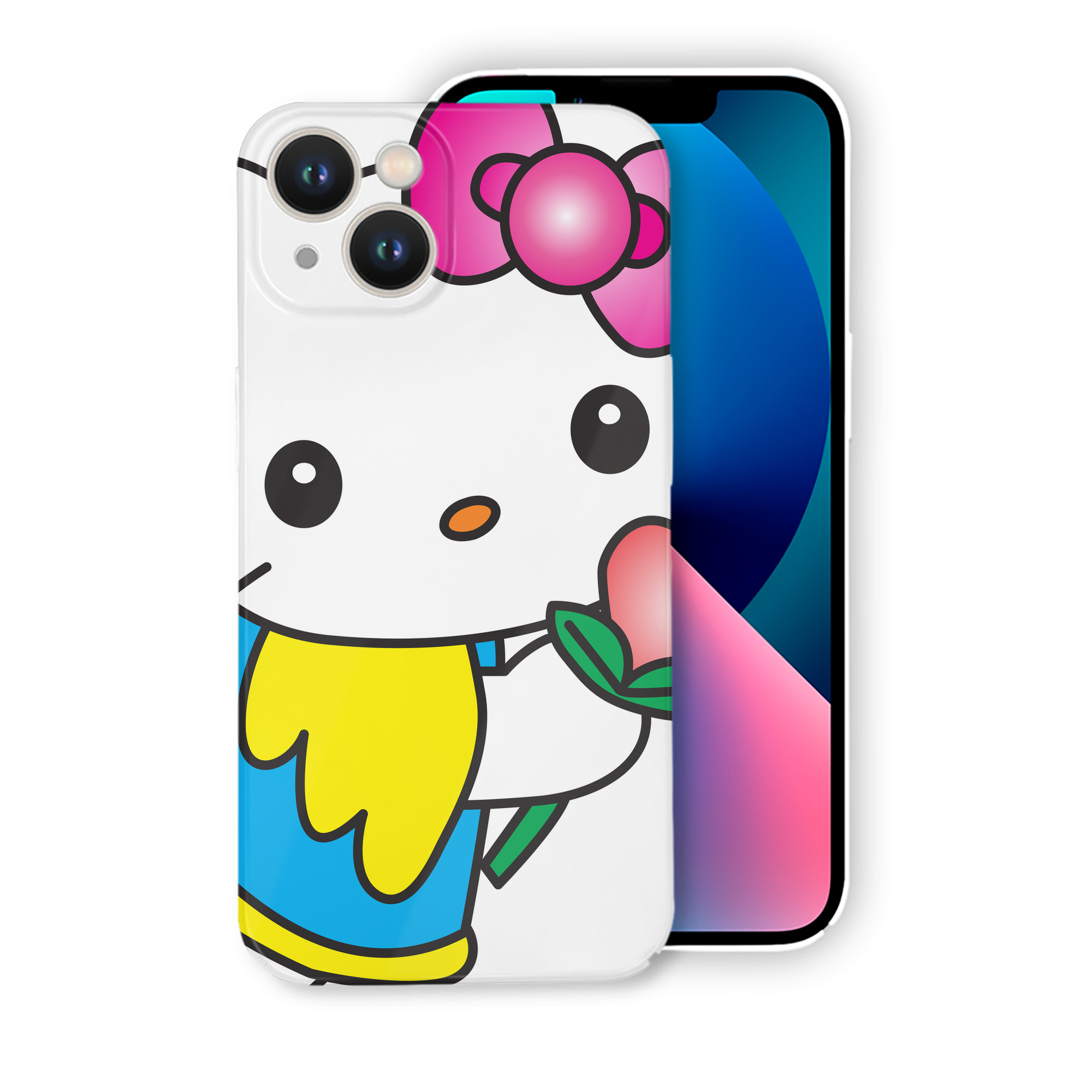（画像用） Hello Kitty ハローキティ 【iPhone 14シリーズ対応】ハードケース