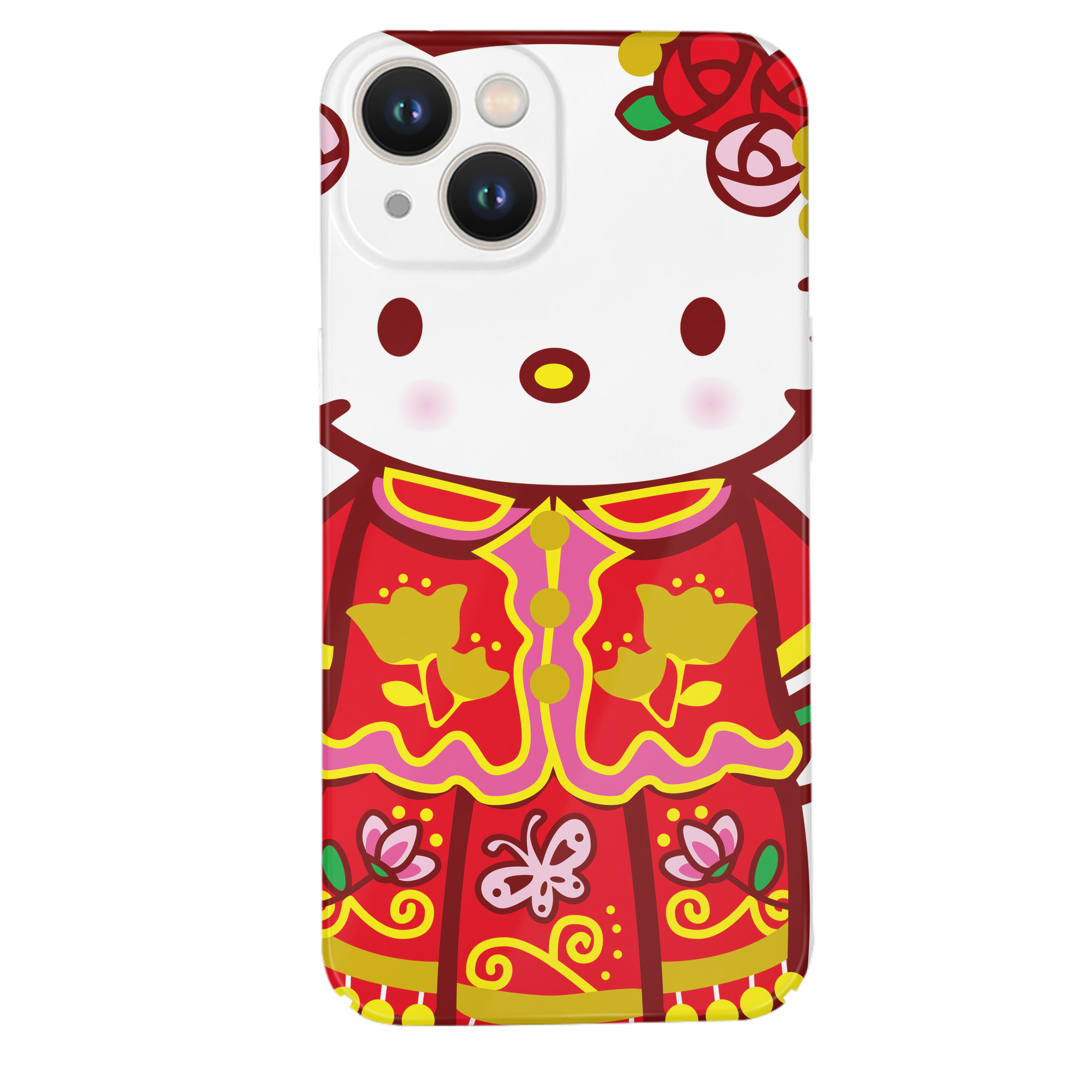 （画像用） Hello Kitty ハローキティ 【iPhone 14シリーズ対応】ハードケース