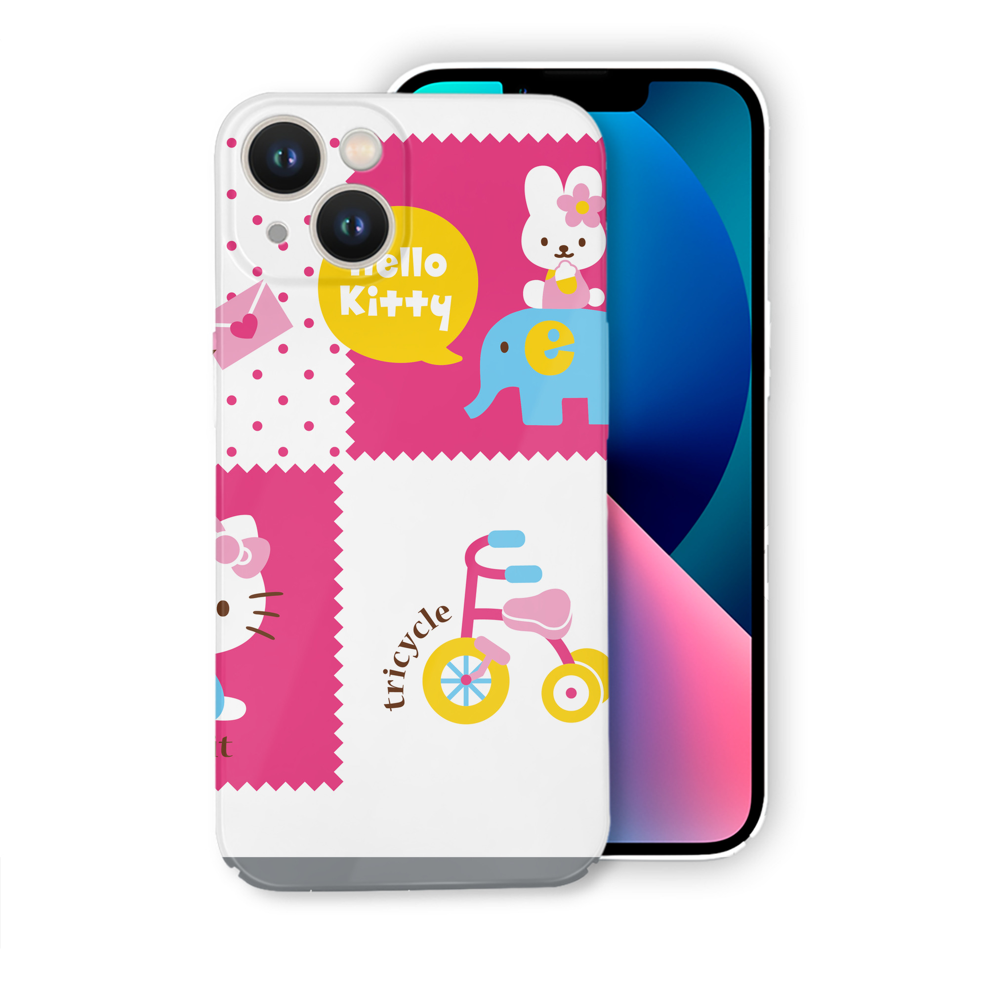 （画像用） Hello Kitty ハローキティ 【iPhone 14シリーズ対応】ハードケース