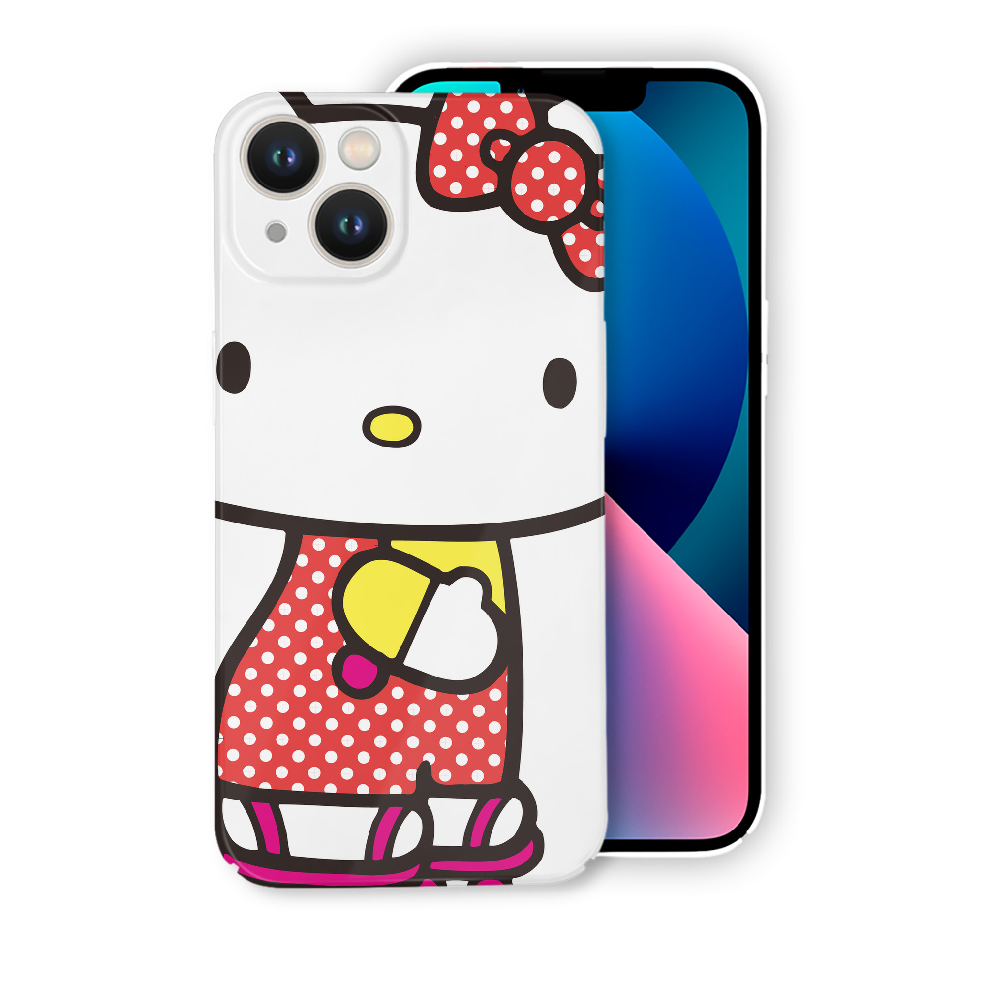 （画像用） Hello Kitty ハローキティ 【iPhone 14シリーズ対応】ハードケース