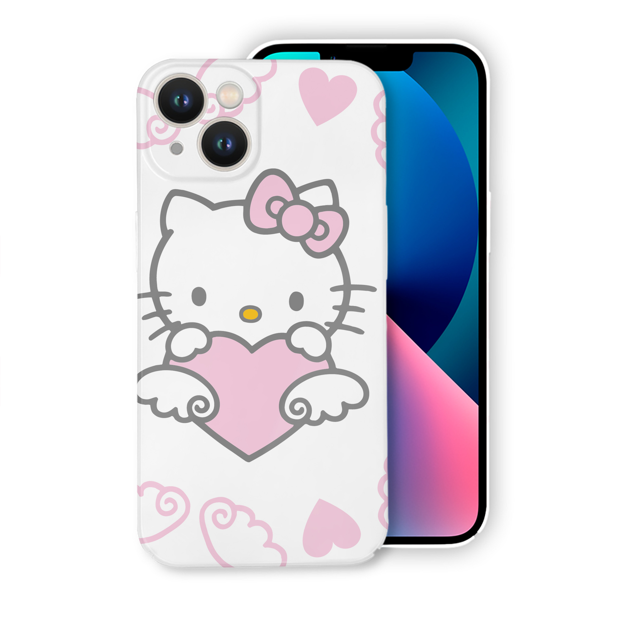（画像用） Hello Kitty ハローキティ 【iPhone 14シリーズ対応】ハードケース