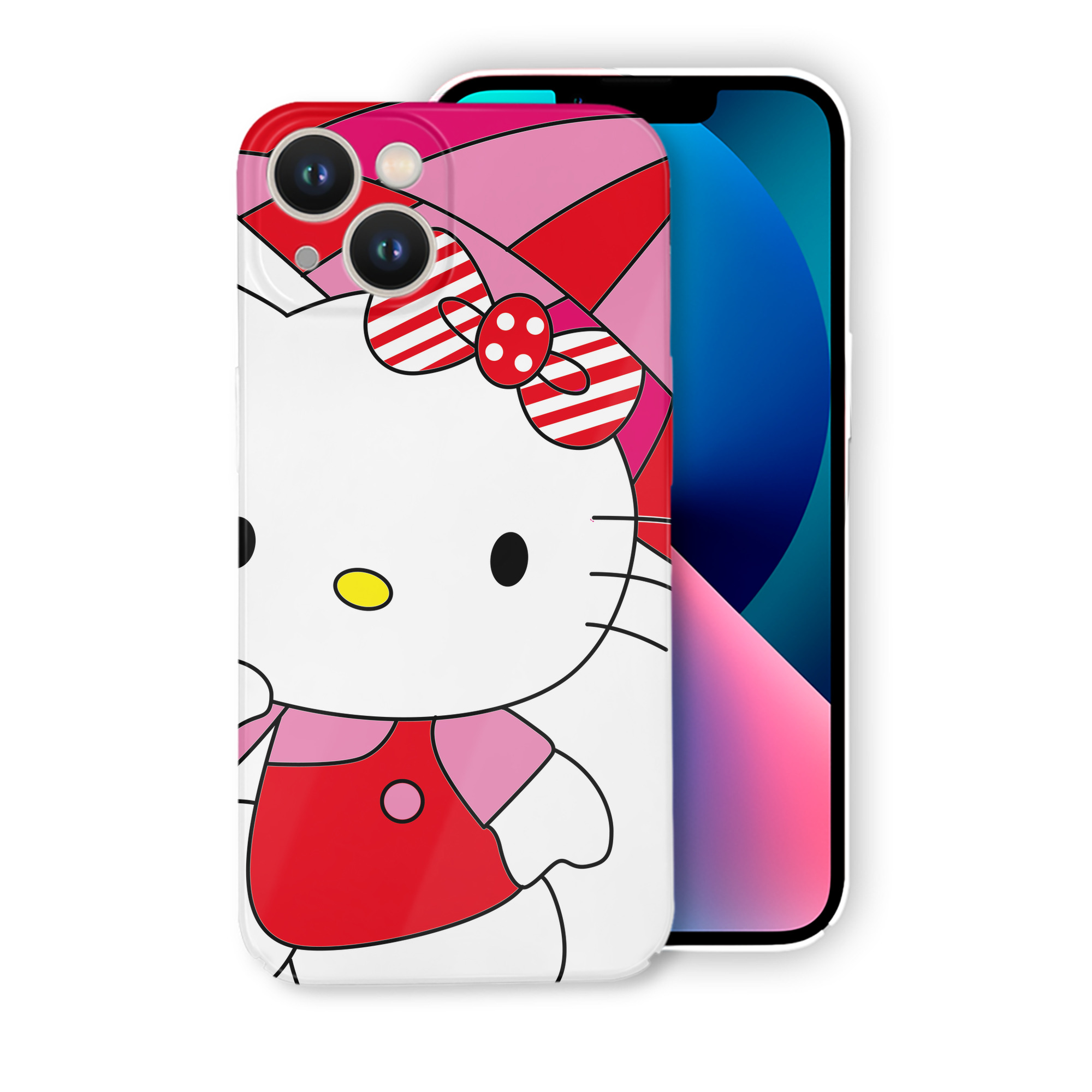 （画像用） Hello Kitty ハローキティ 【iPhone 14シリーズ対応】ハードケース