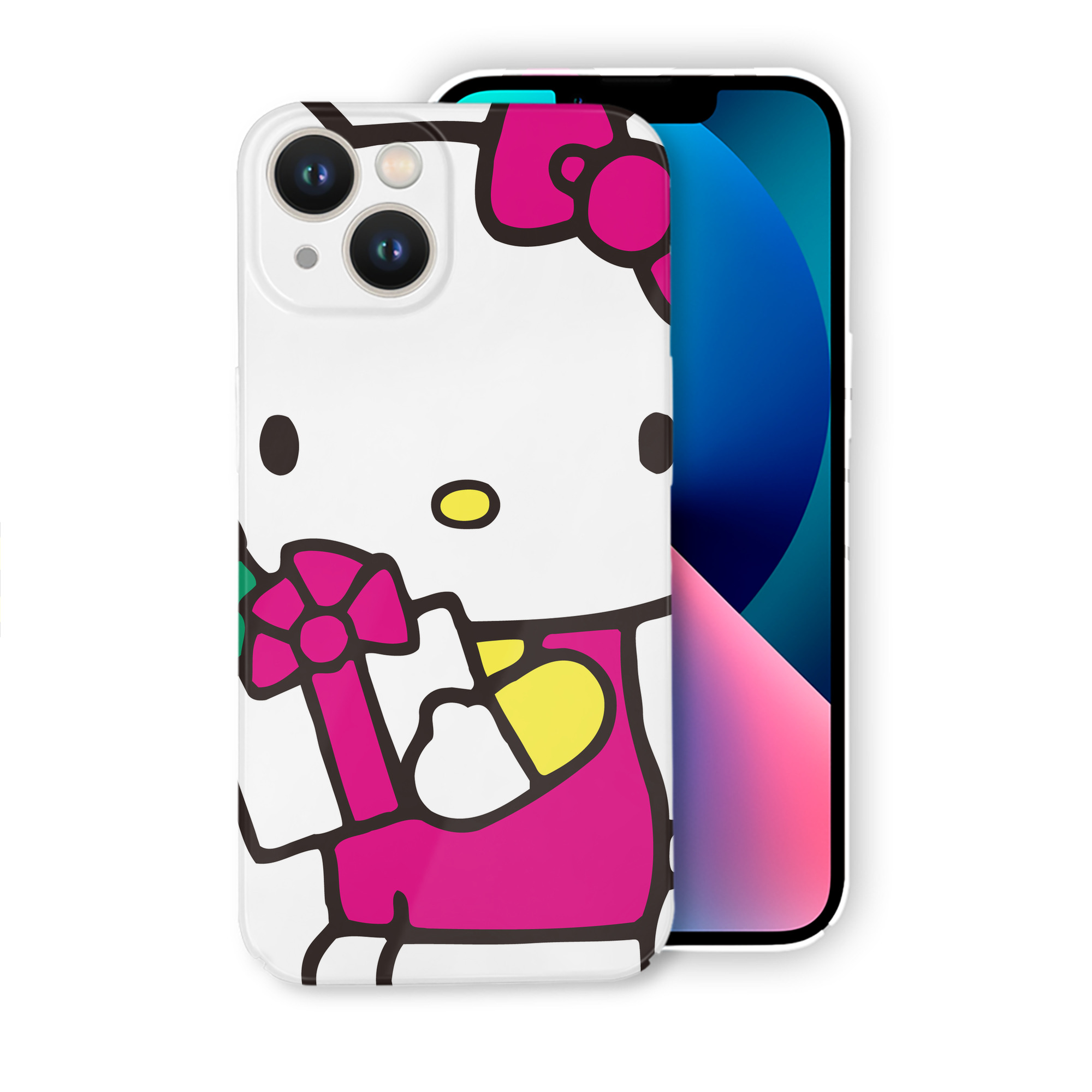 （画像用） Hello Kitty ハローキティ 【iPhone 14シリーズ対応】ハードケース