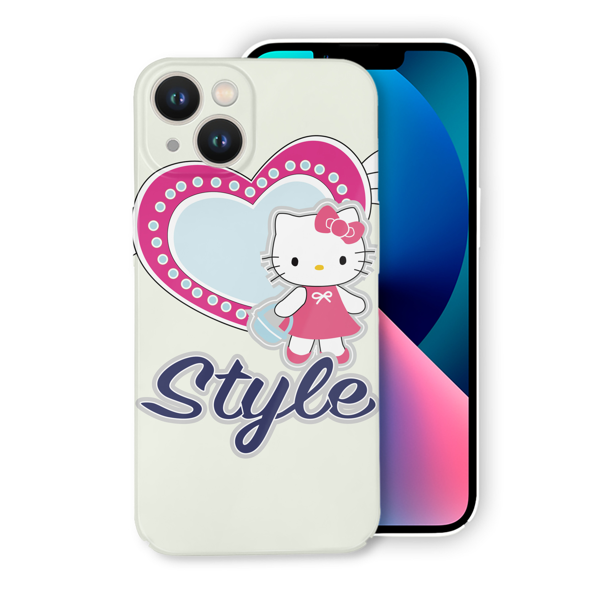 （画像用） Hello Kitty ハローキティ 【iPhone 14シリーズ対応】ハードケース