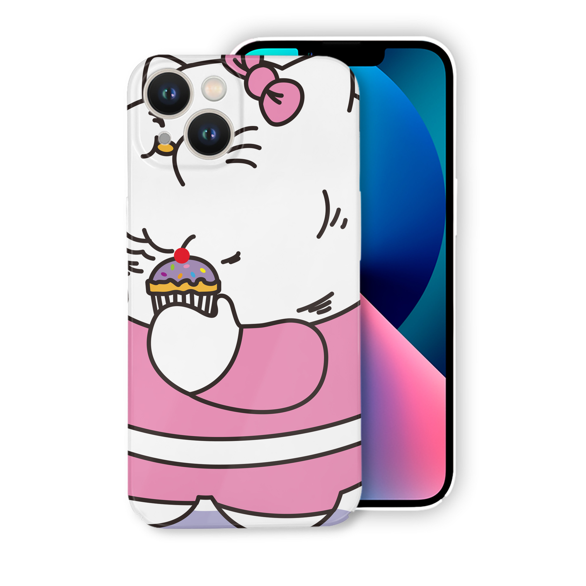 （画像用） Hello Kitty ハローキティ 【iPhone 14シリーズ対応】ハードケース
