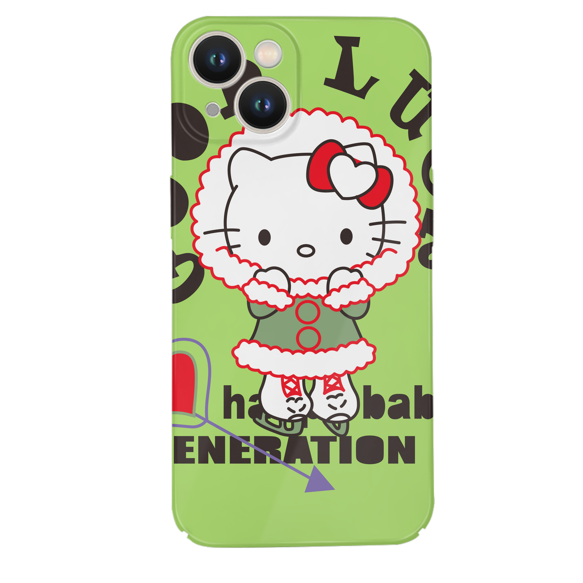 （画像用） Hello Kitty ハローキティ 【iPhone 14シリーズ対応】ハードケース