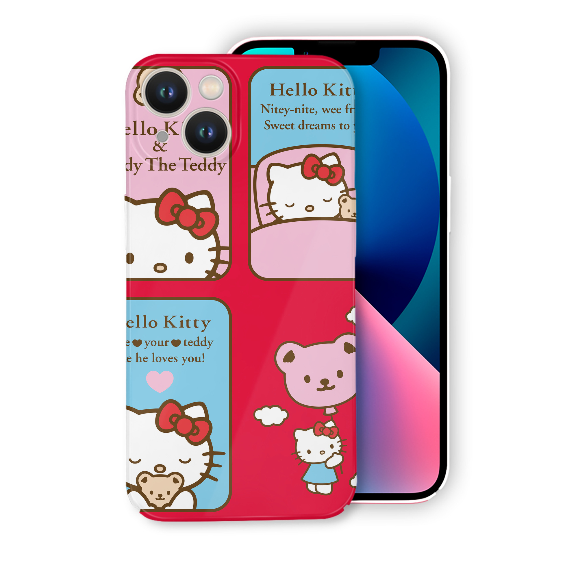 （画像用） Hello Kitty ハローキティ 【iPhone 14シリーズ対応】ハードケース