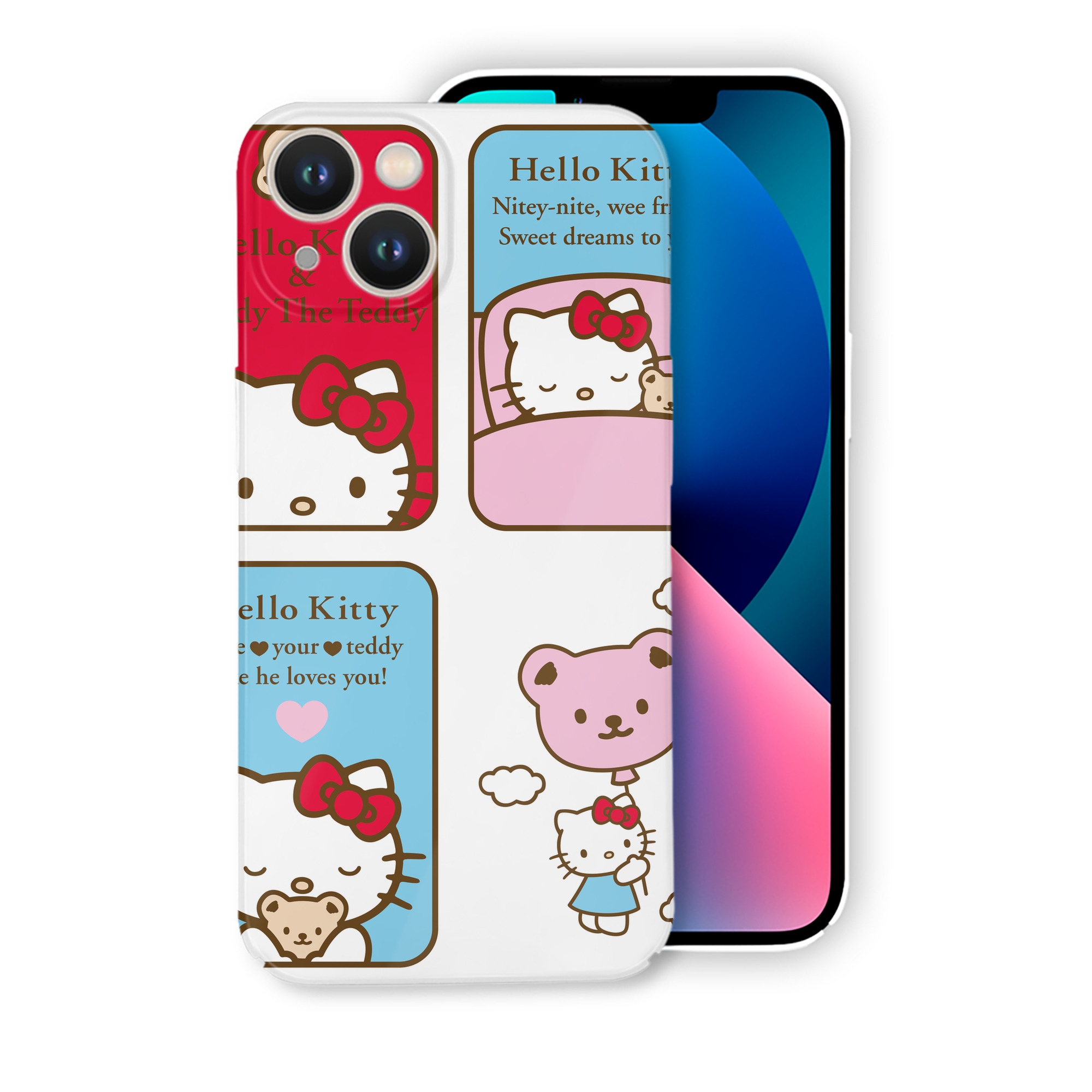 （画像用） Hello Kitty ハローキティ 【iPhone 14シリーズ対応】ハードケース