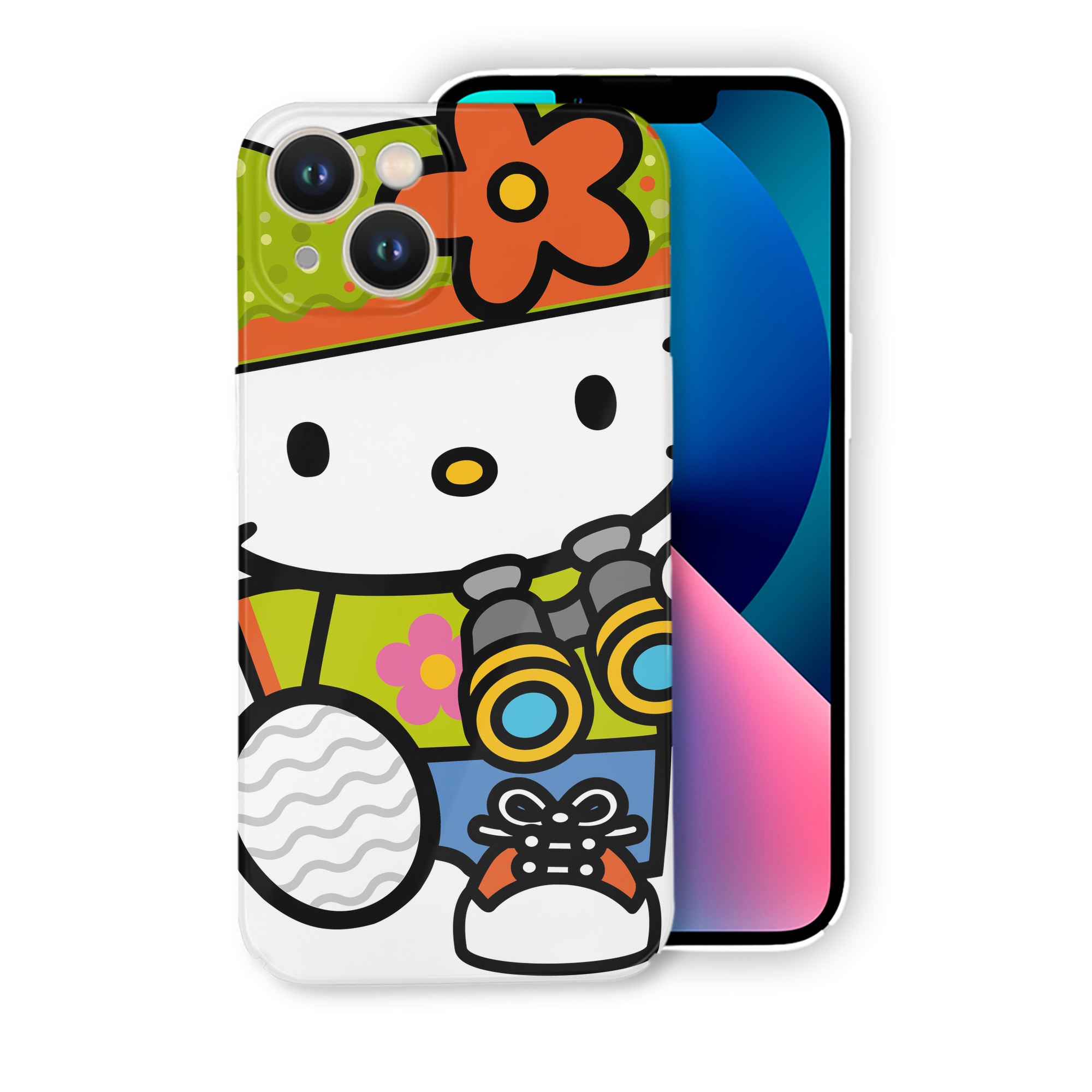 （画像用） Hello Kitty ハローキティ 【iPhone 14シリーズ対応】ハードケース