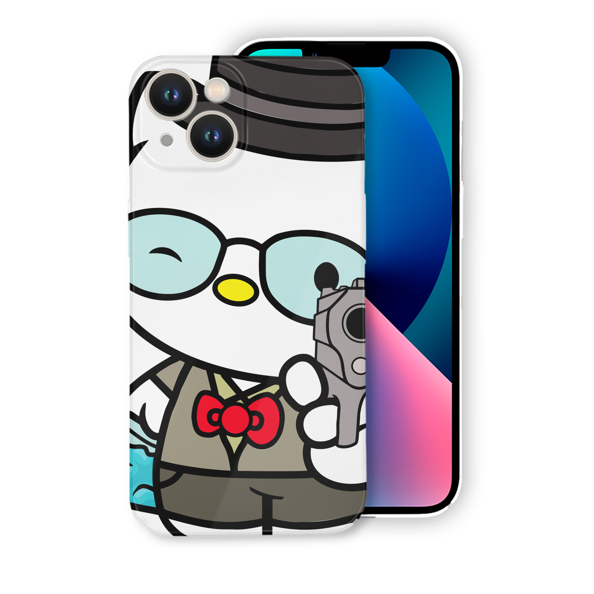 （画像用） Hello Kitty ハローキティ 【iPhone 14シリーズ対応】ハードケース