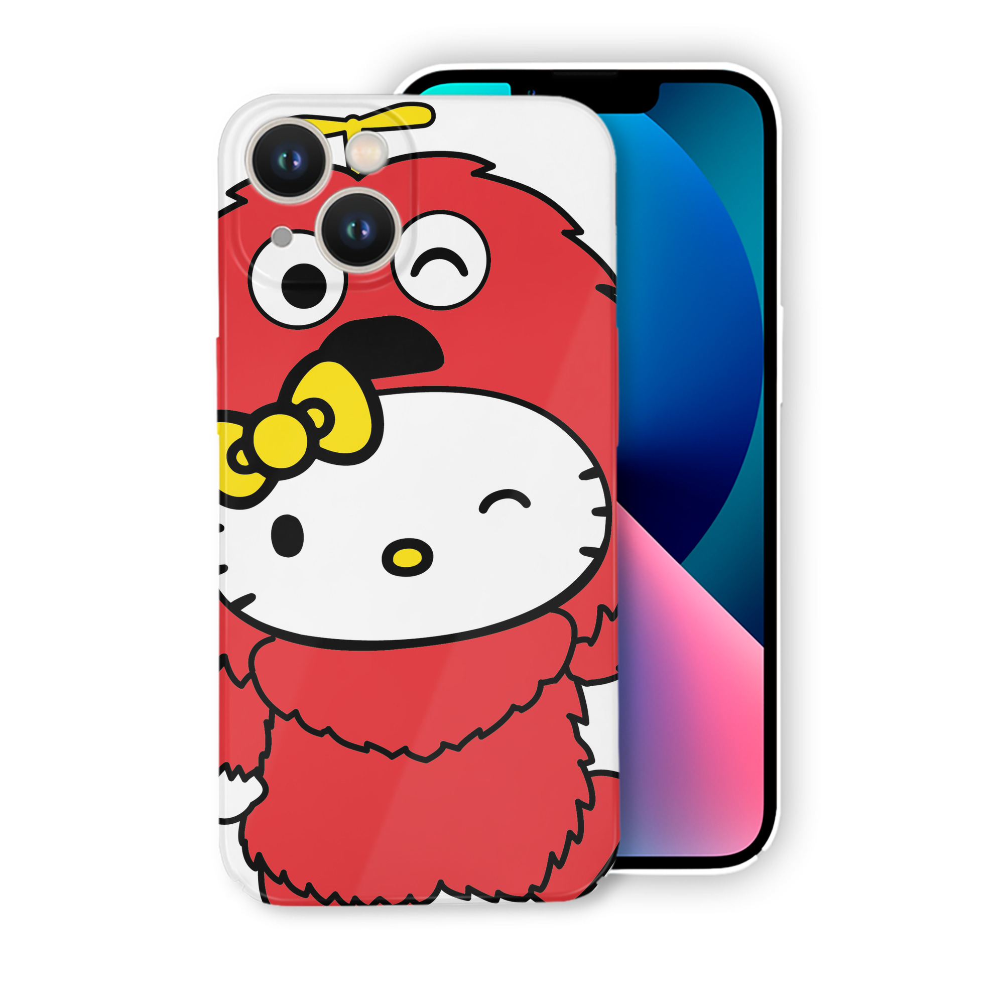 （画像用） Hello Kitty ハローキティ 【iPhone 14シリーズ対応】ハードケース