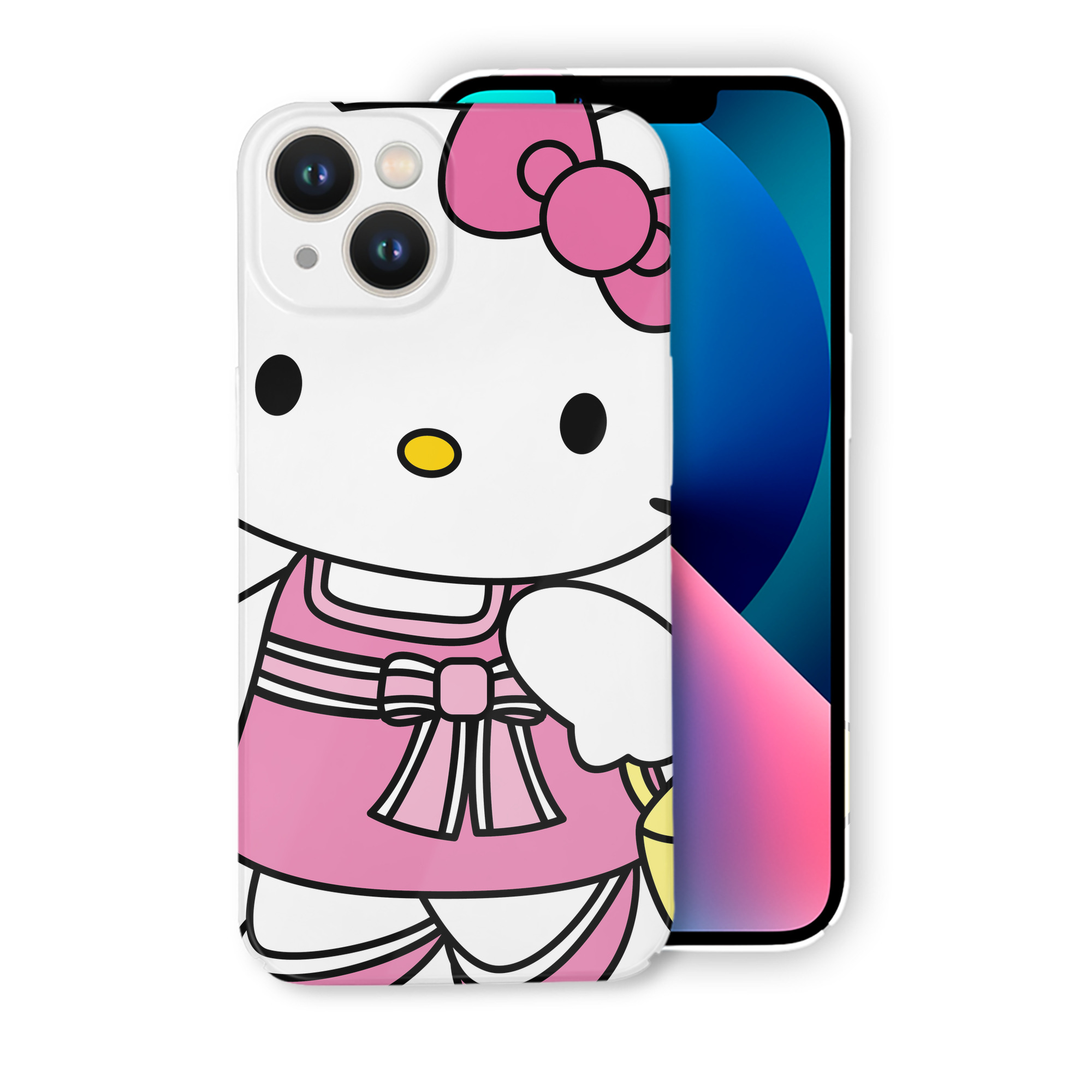 （画像用） Hello Kitty ハローキティ 【iPhone 14シリーズ対応】ハードケース
