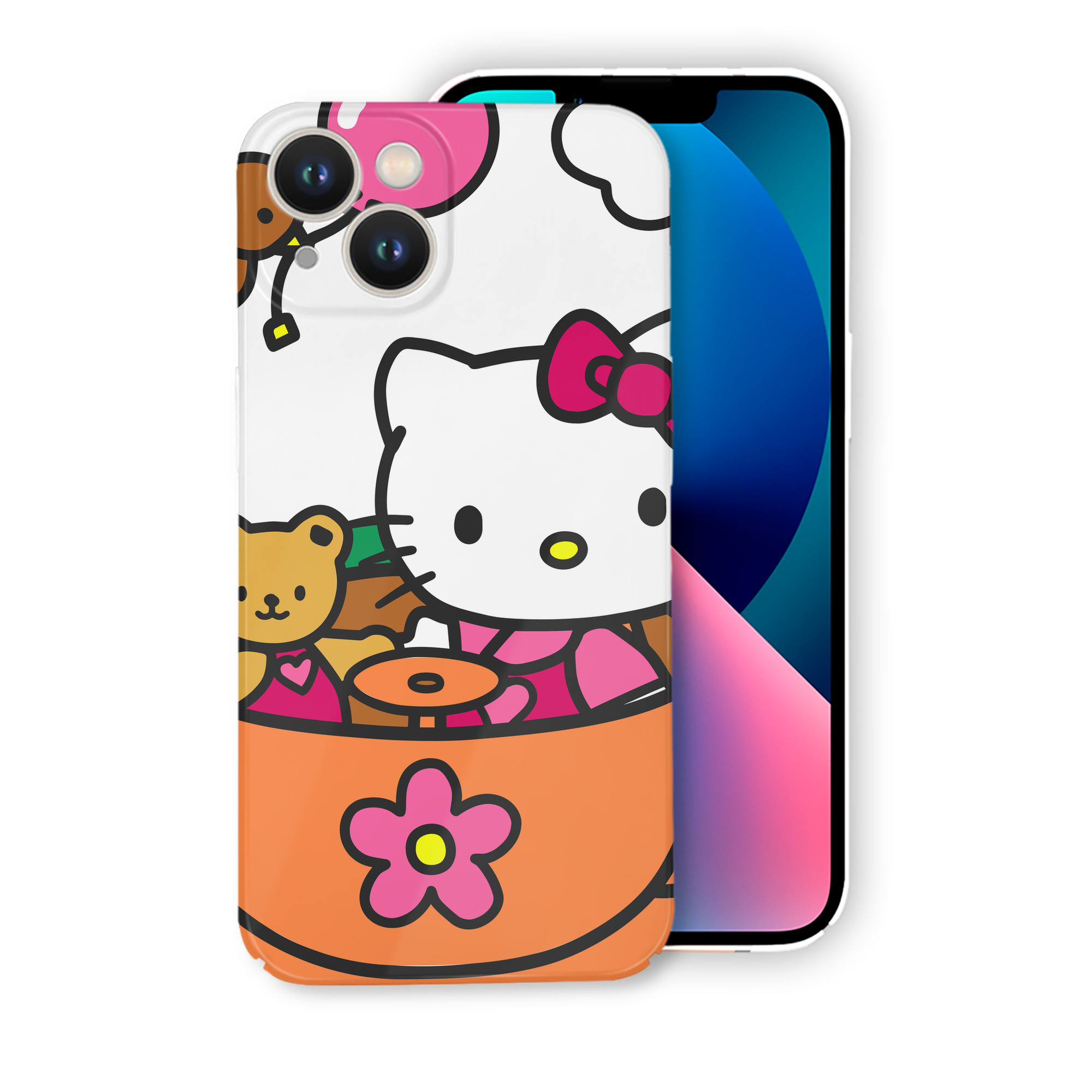 （画像用） Hello Kitty ハローキティ 【iPhone 14シリーズ対応】ハードケース