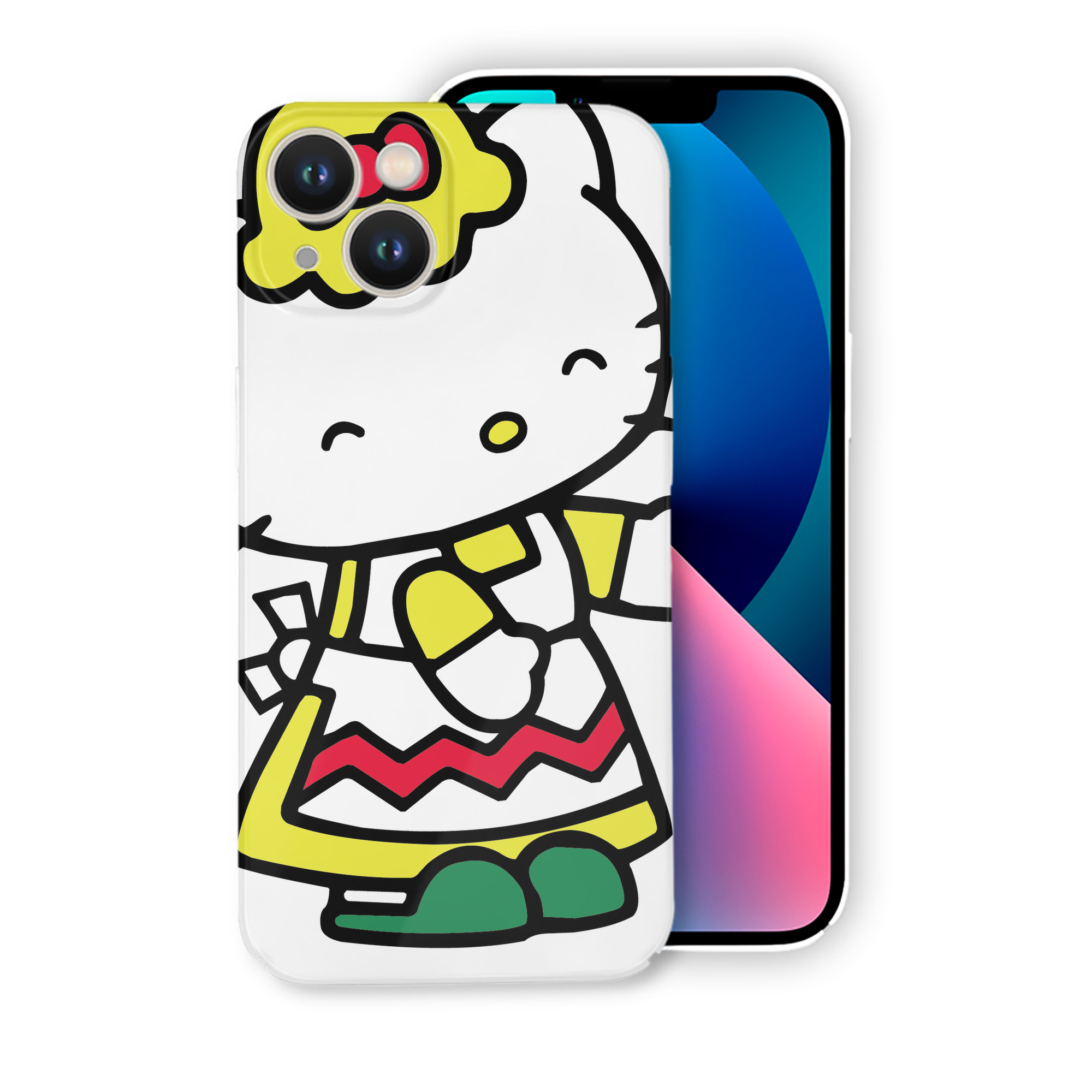 （画像用） Hello Kitty ハローキティ 【iPhone 14シリーズ対応】ハードケース