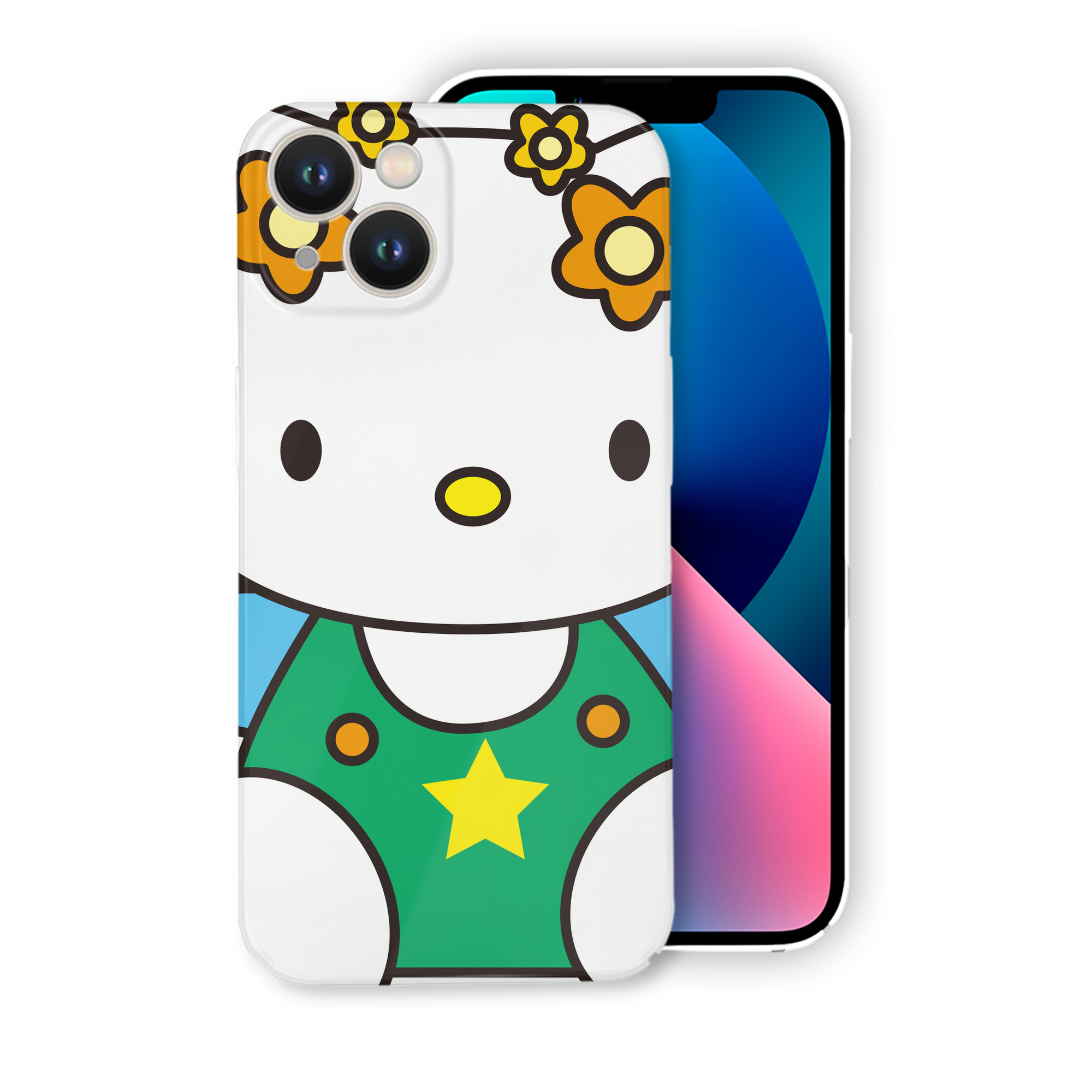 （画像用） Hello Kitty ハローキティ 【iPhone 14シリーズ対応】ハードケース