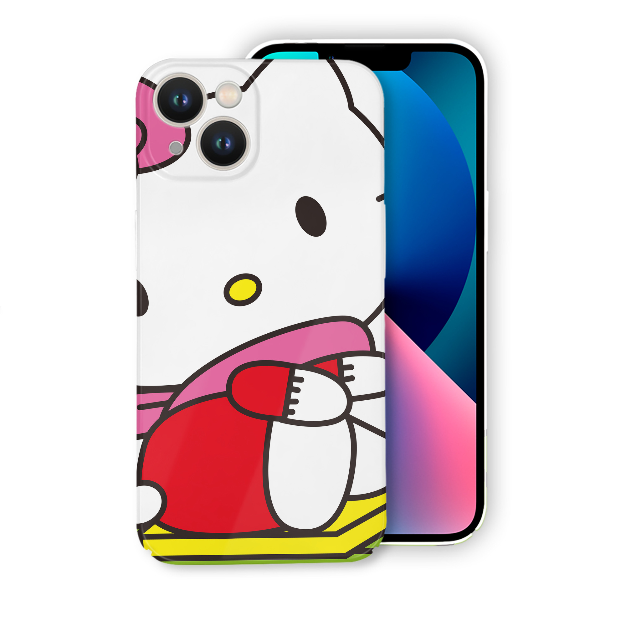 （画像用） Hello Kitty ハローキティ 【iPhone 14シリーズ対応】ハードケース