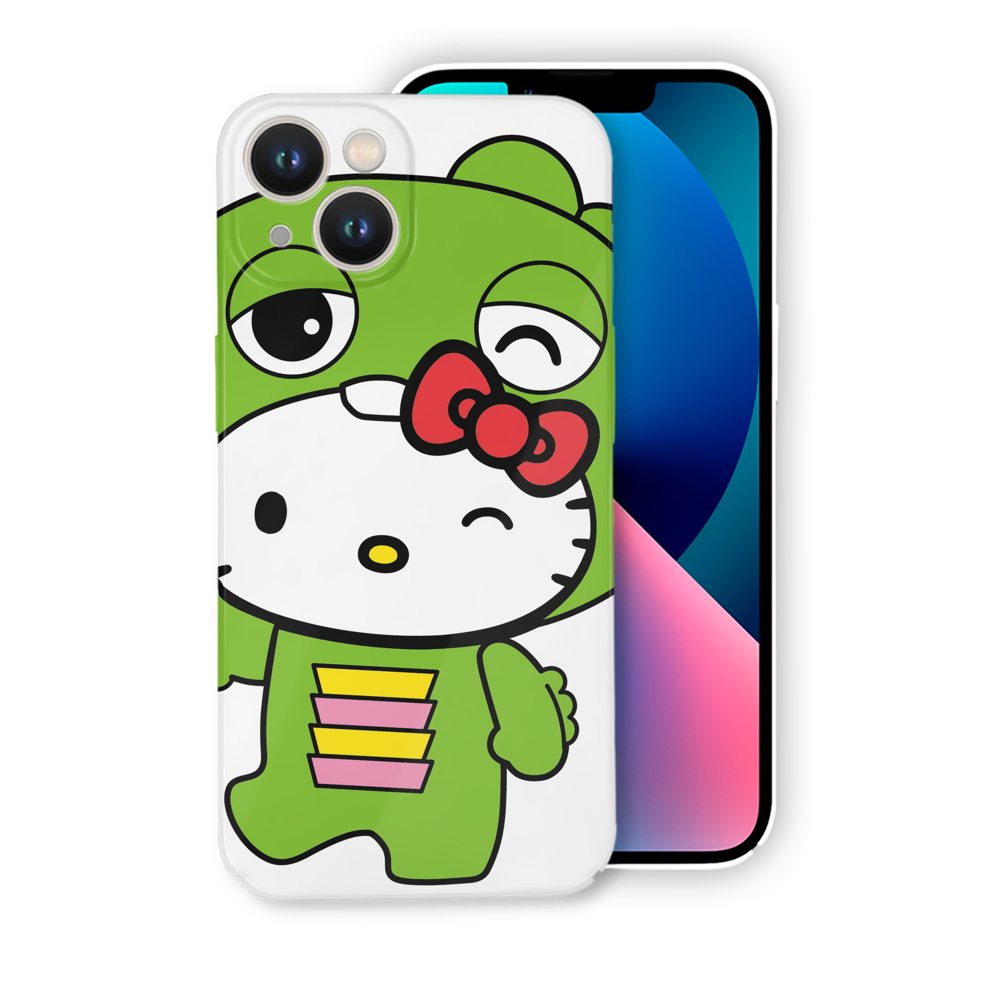 （画像用） Hello Kitty ハローキティ 【iPhone 14シリーズ対応】ハードケース