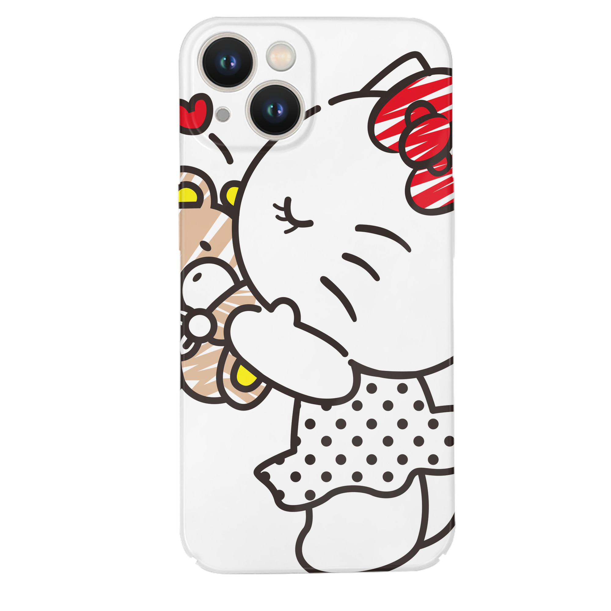 （画像用） Hello Kitty ハローキティ 【iPhone 14シリーズ対応】ハードケース