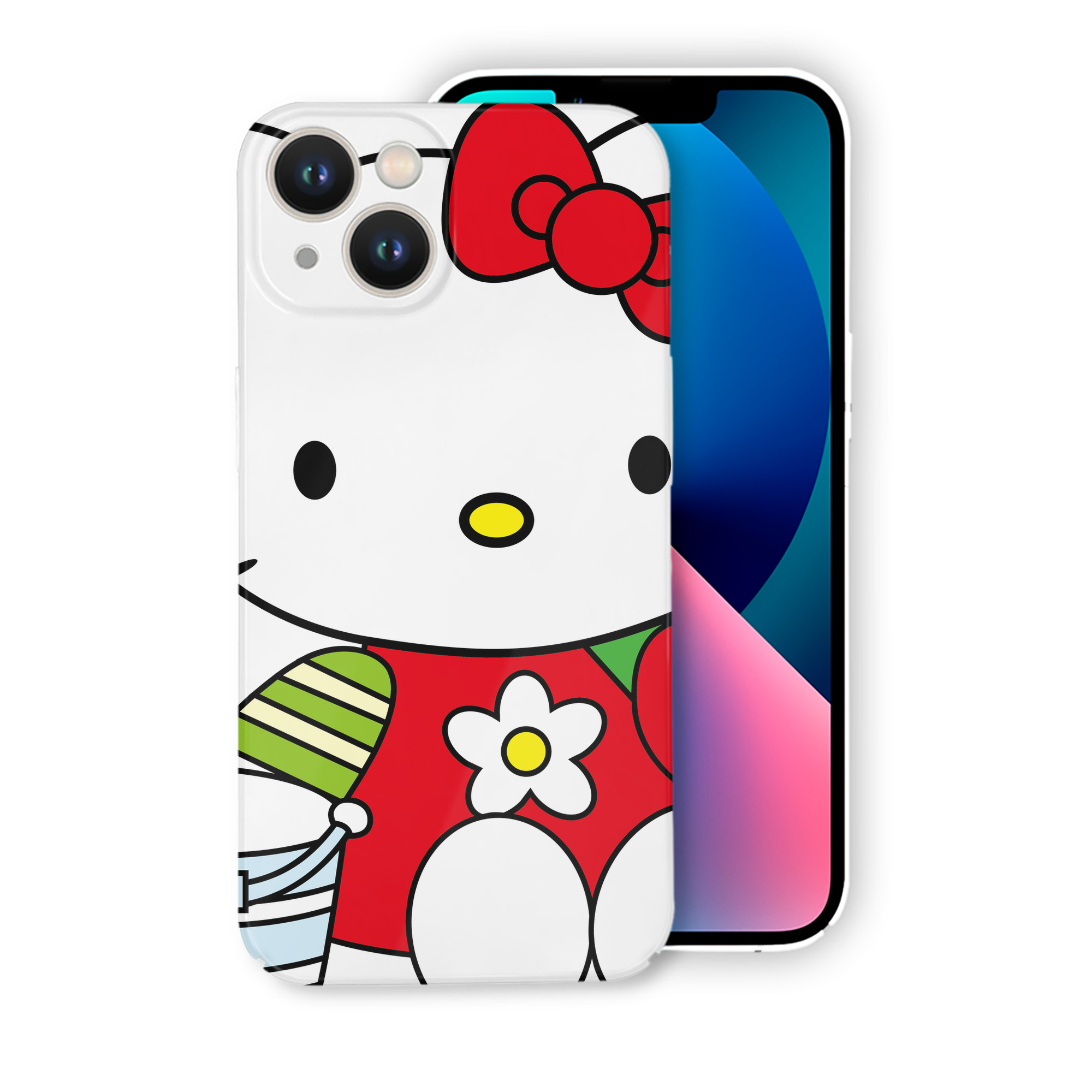 （画像用） Hello Kitty ハローキティ 【iPhone 14シリーズ対応】ハードケース