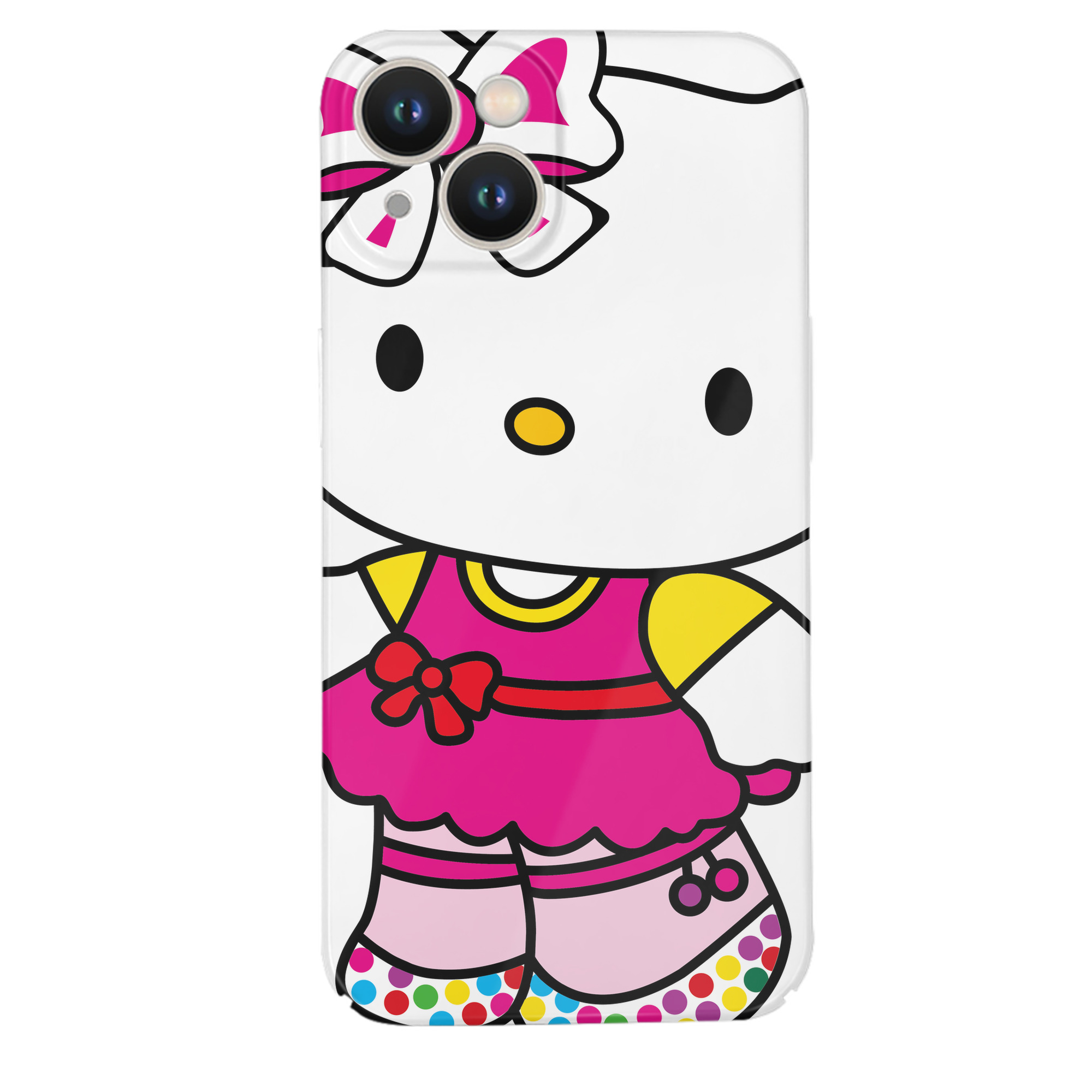 （画像用） Hello Kitty ハローキティ 【iPhone 14シリーズ対応】ハードケース