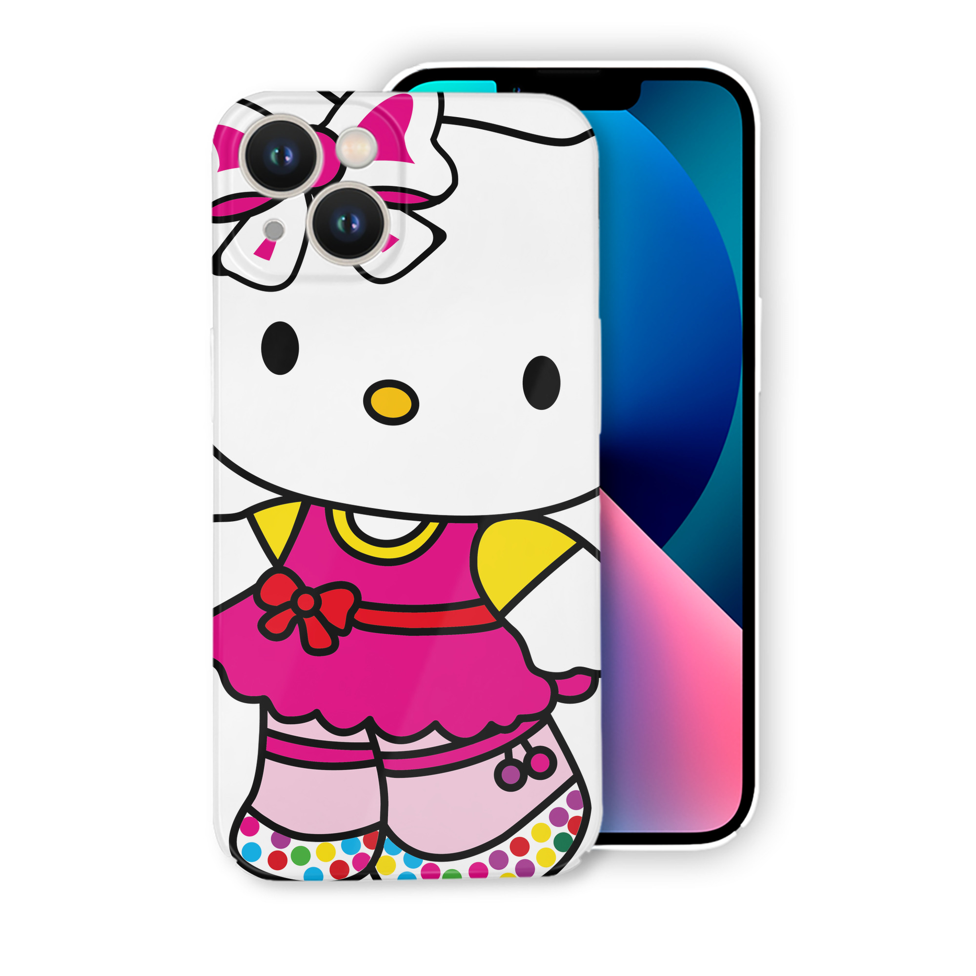 （画像用） Hello Kitty ハローキティ 【iPhone 14シリーズ対応】ハードケース