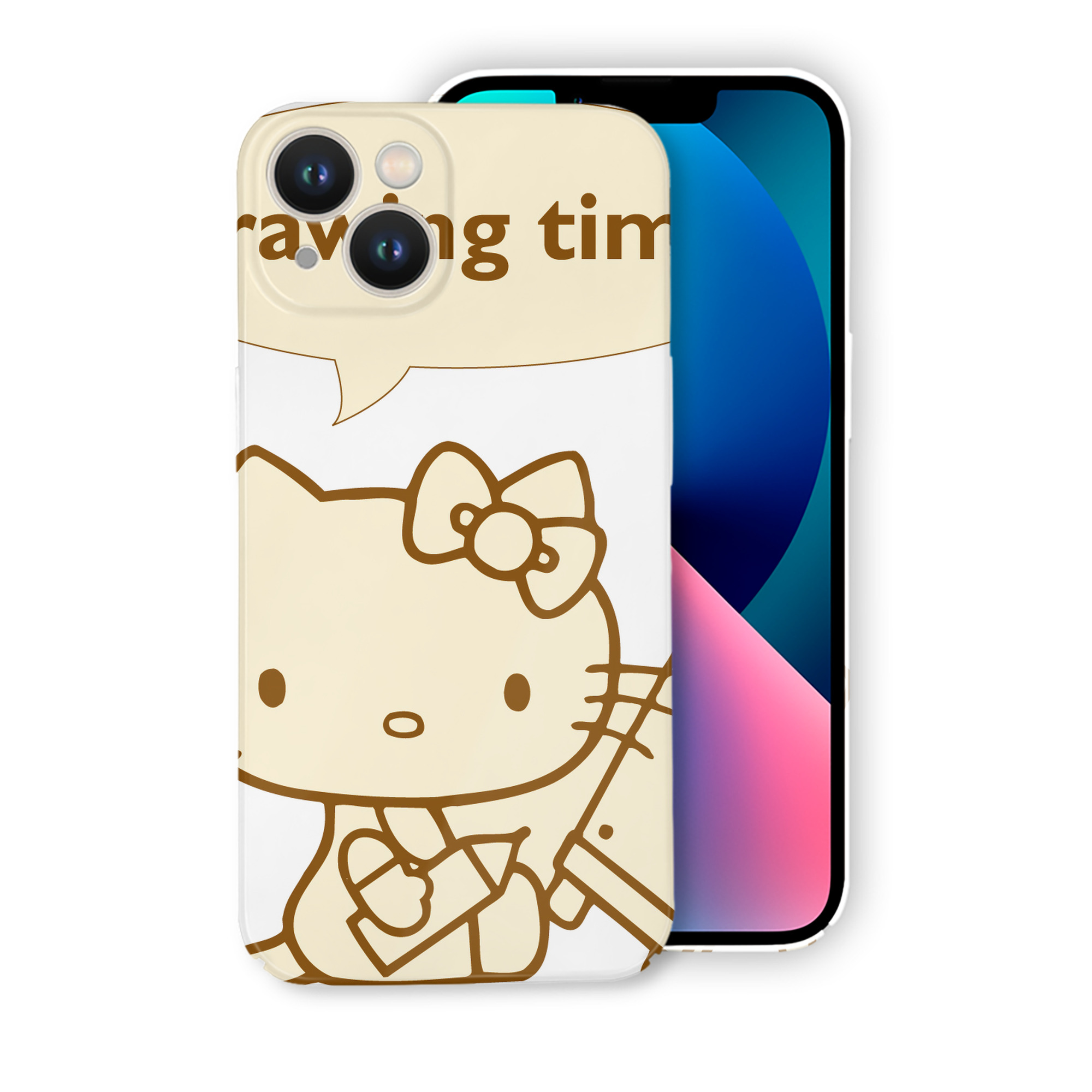 （画像用） Hello Kitty ハローキティ 【iPhone 14シリーズ対応】ハードケース