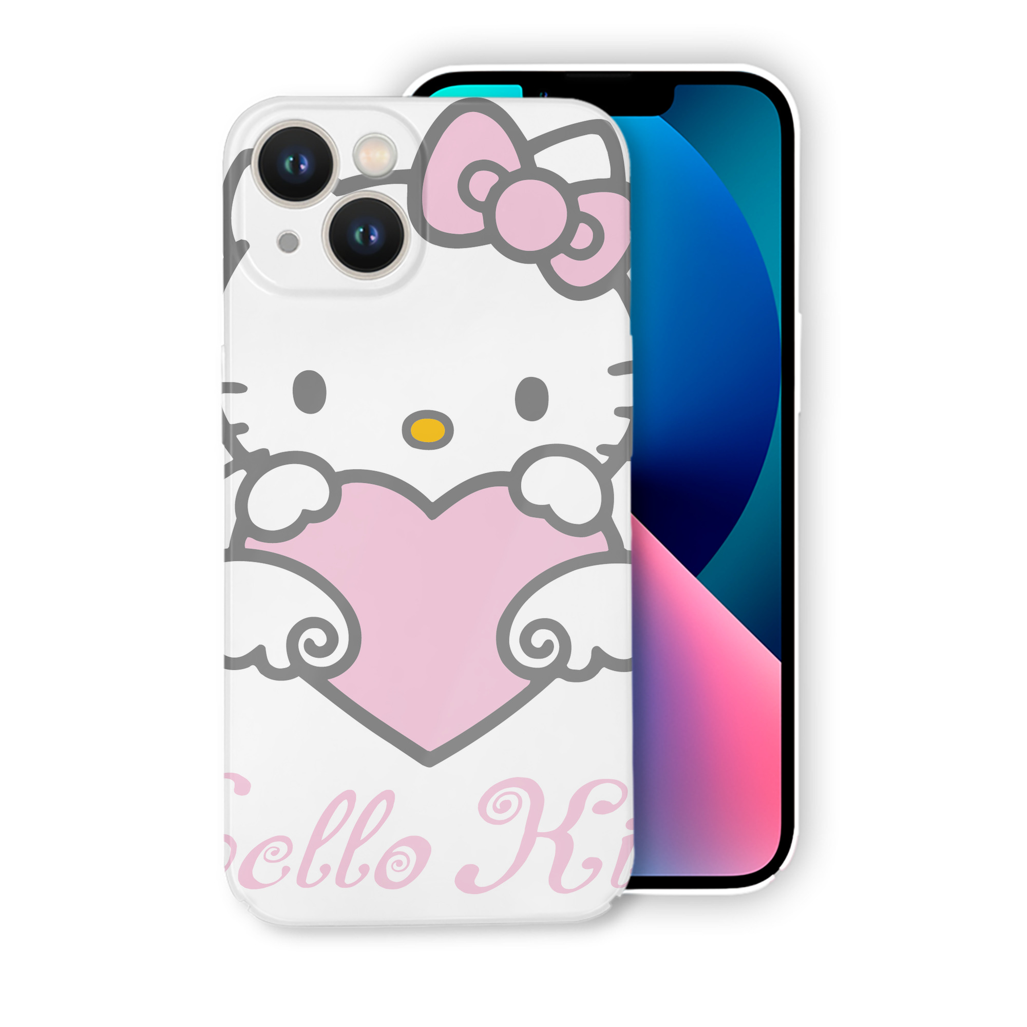 （画像用） Hello Kitty ハローキティ 【iPhone 14シリーズ対応】ハードケース