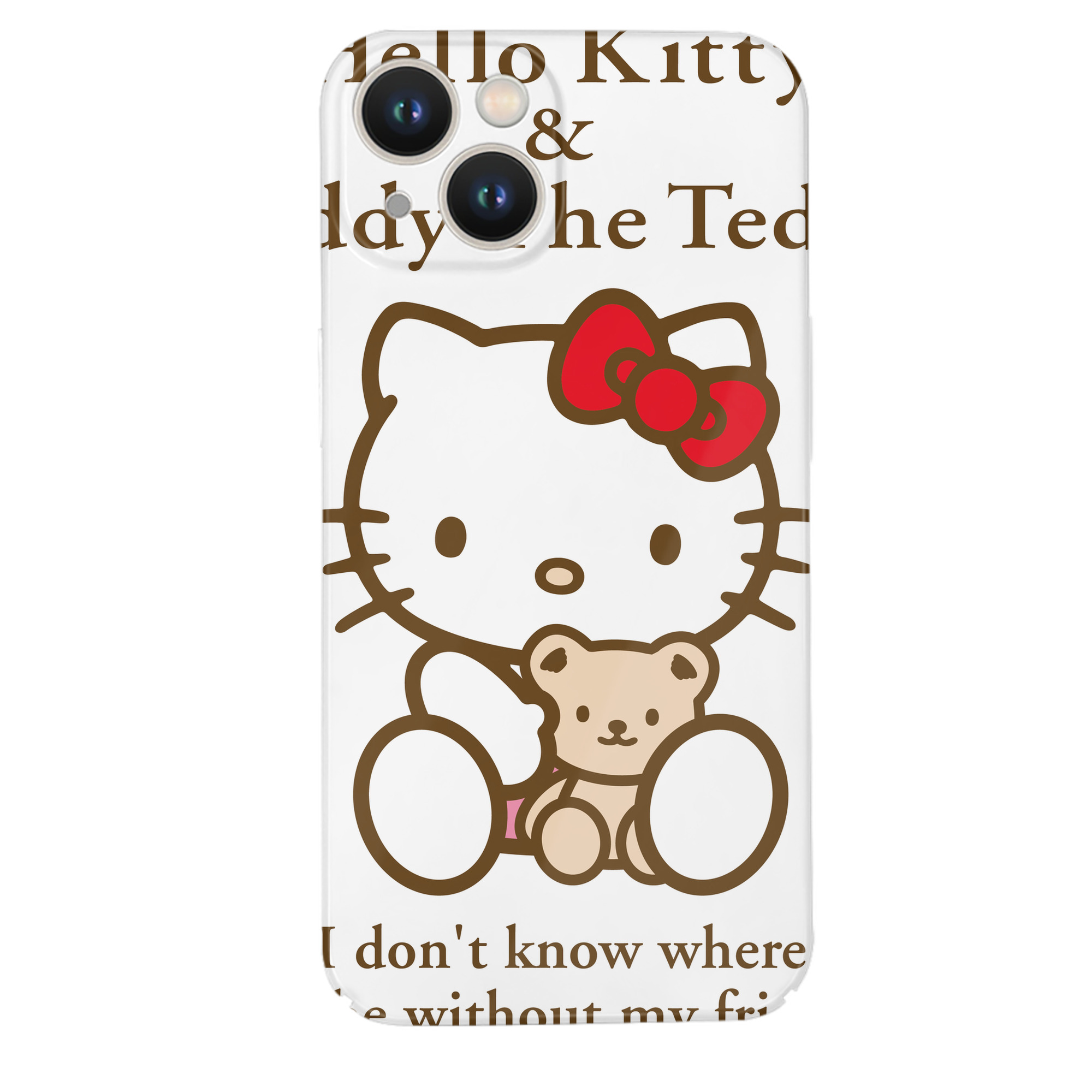 （画像用） Hello Kitty ハローキティ 【iPhone 14シリーズ対応】ハードケース