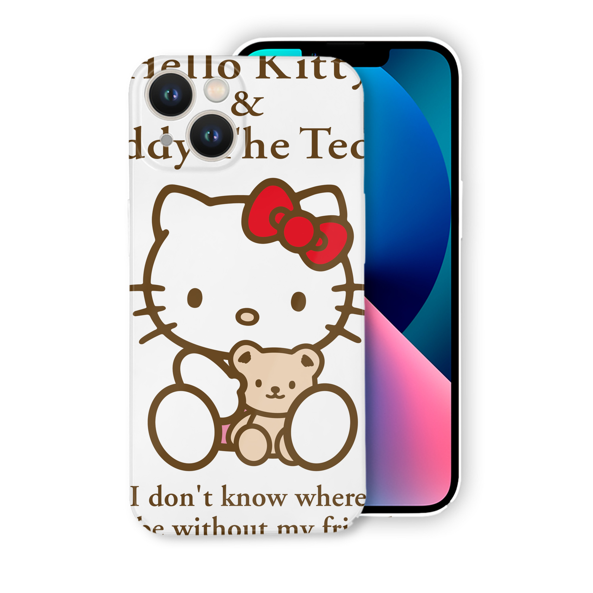 （画像用） Hello Kitty ハローキティ 【iPhone 14シリーズ対応】ハードケース