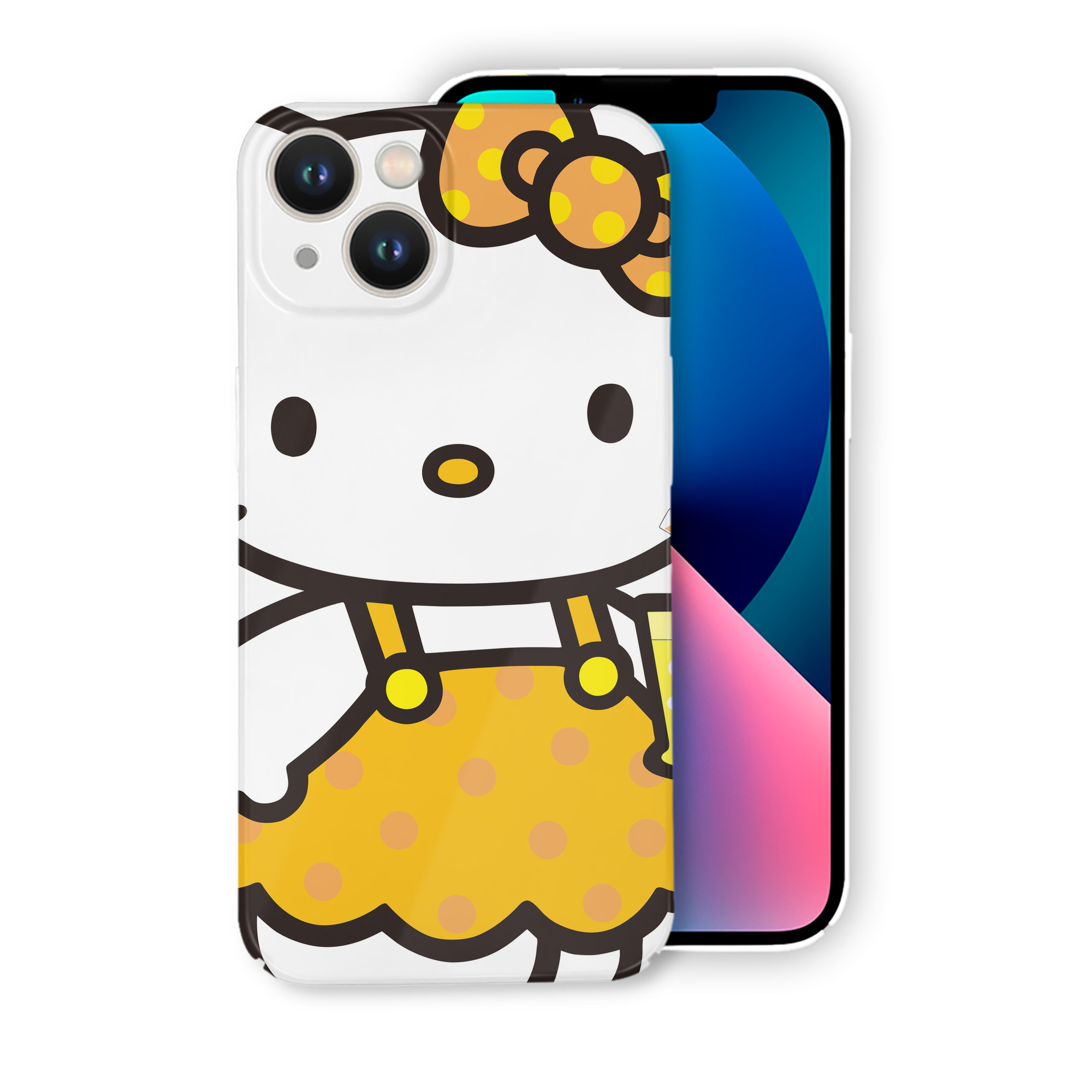 （画像用） Hello Kitty ハローキティ 【iPhone 14シリーズ対応】ハードケース