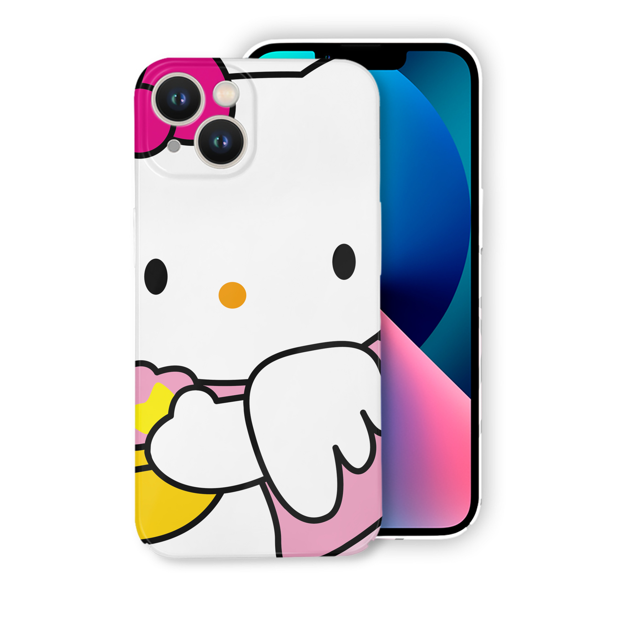 （画像用） Hello Kitty ハローキティ 【iPhone 14シリーズ対応】ハードケース