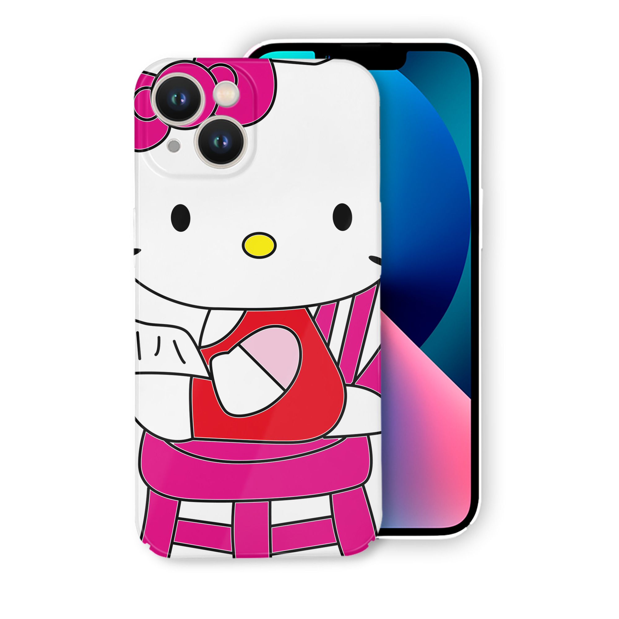 （画像用） Hello Kitty ハローキティ 【iPhone 14シリーズ対応】ハードケース