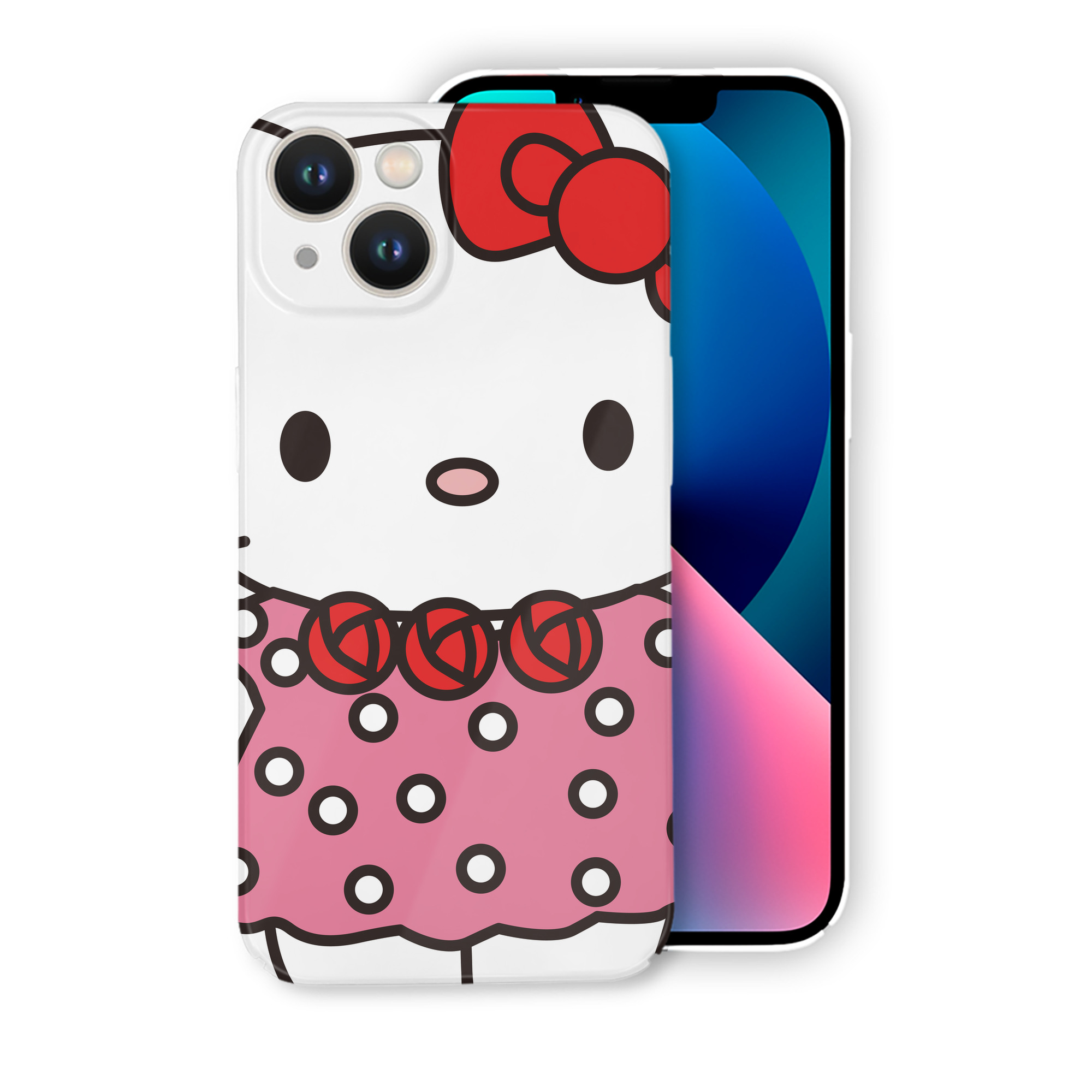 （画像用） Hello Kitty ハローキティ 【iPhone 14シリーズ対応】ハードケース