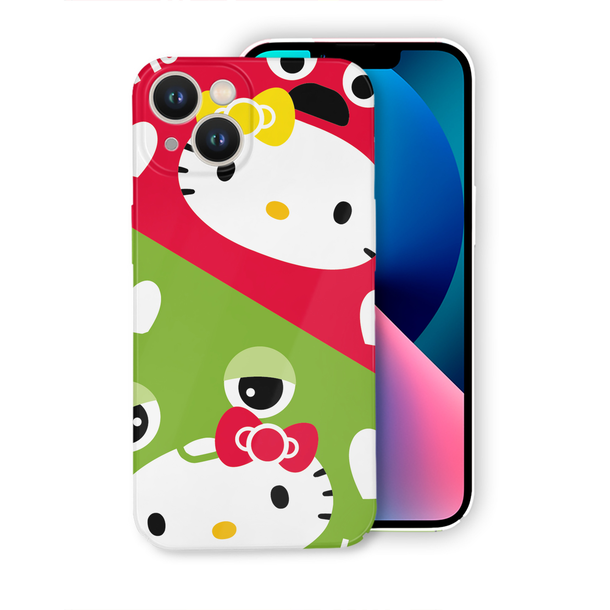 （画像用） Hello Kitty ハローキティ 【iPhone 14シリーズ対応】ハードケース