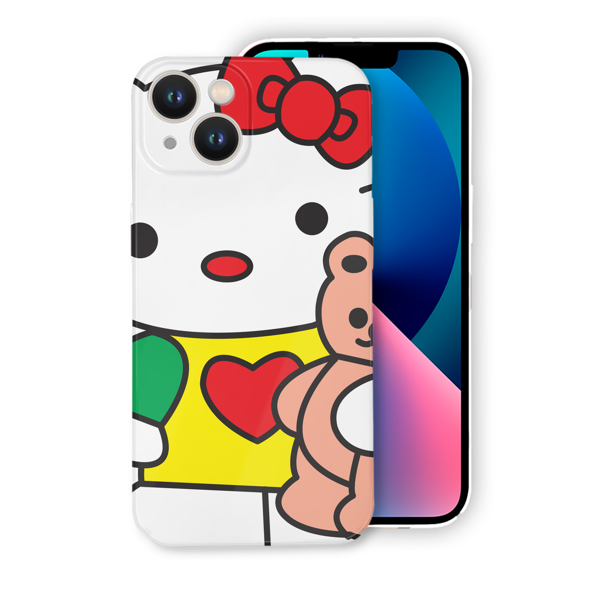 （画像用） Hello Kitty ハローキティ 【iPhone 14シリーズ対応】ハードケース