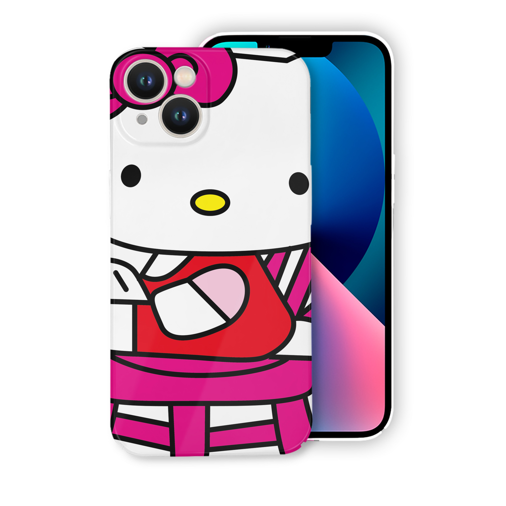 （画像用） Hello Kitty ハローキティ 【iPhone 14シリーズ対応】ハードケース