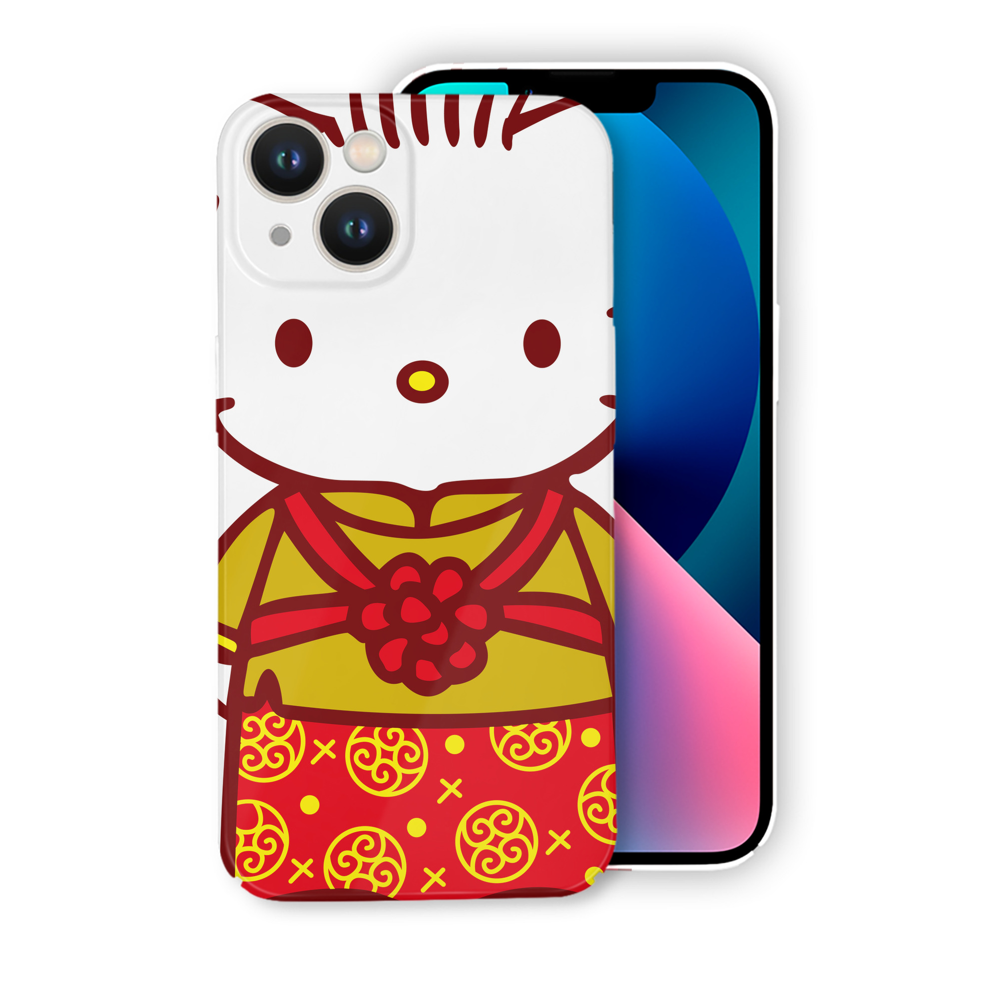 （画像用） Hello Kitty ハローキティ 【iPhone 14シリーズ対応】ハードケース