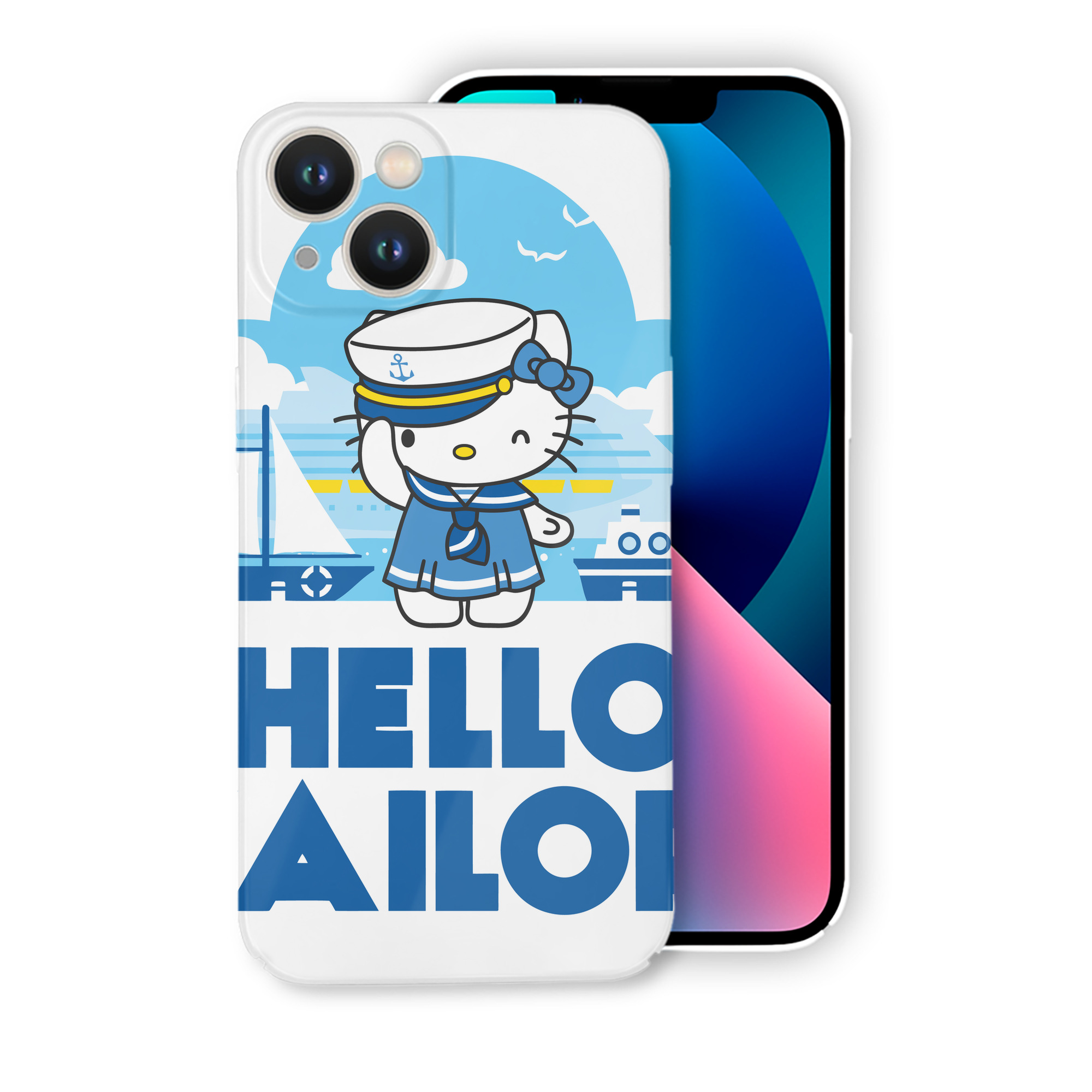 （画像用） Hello Kitty ハローキティ 【iPhone 14シリーズ対応】ハードケース