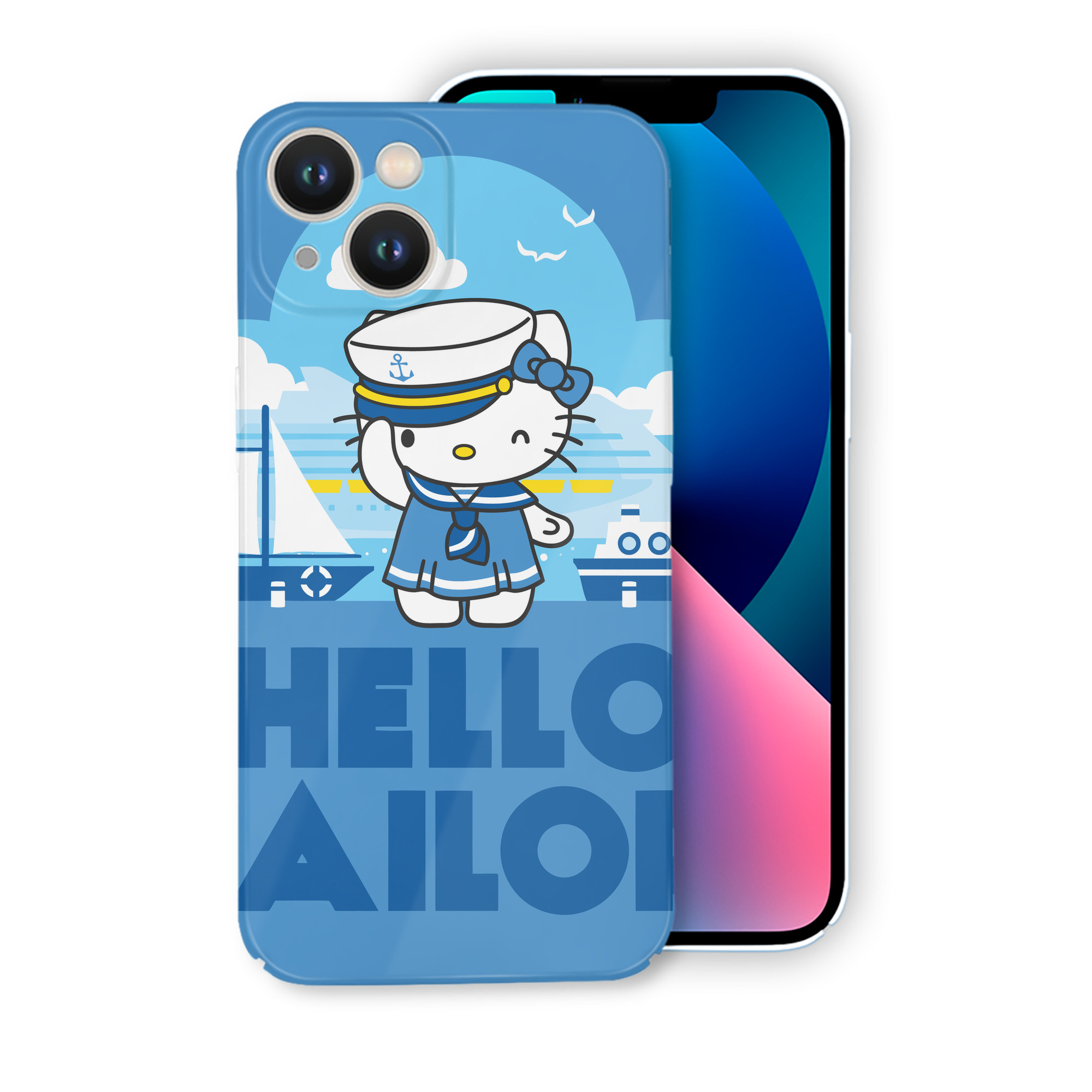 （画像用） Hello Kitty ハローキティ 【iPhone 14シリーズ対応】ハードケース