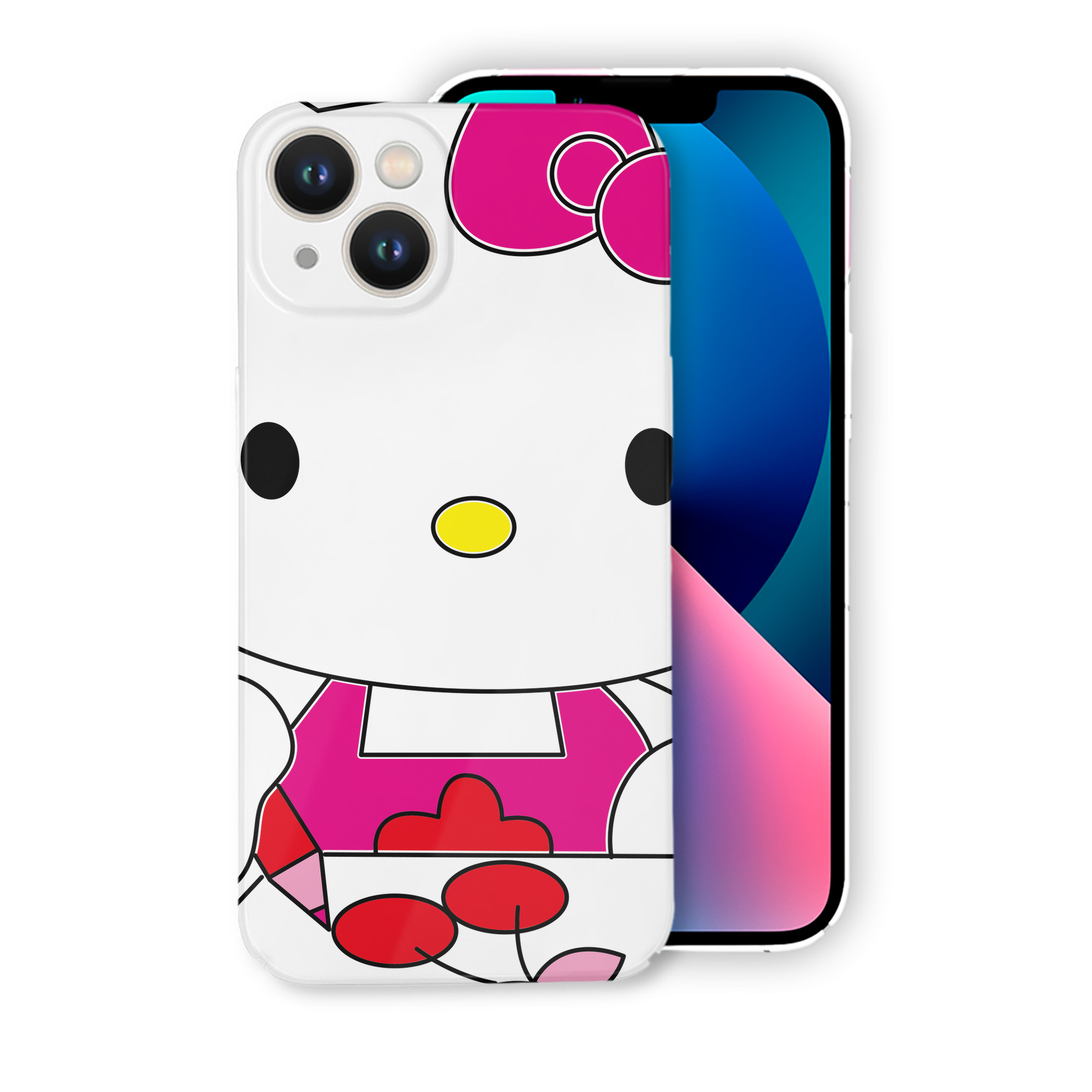 （画像用） Hello Kitty ハローキティ 【iPhone 14シリーズ対応】ハードケース