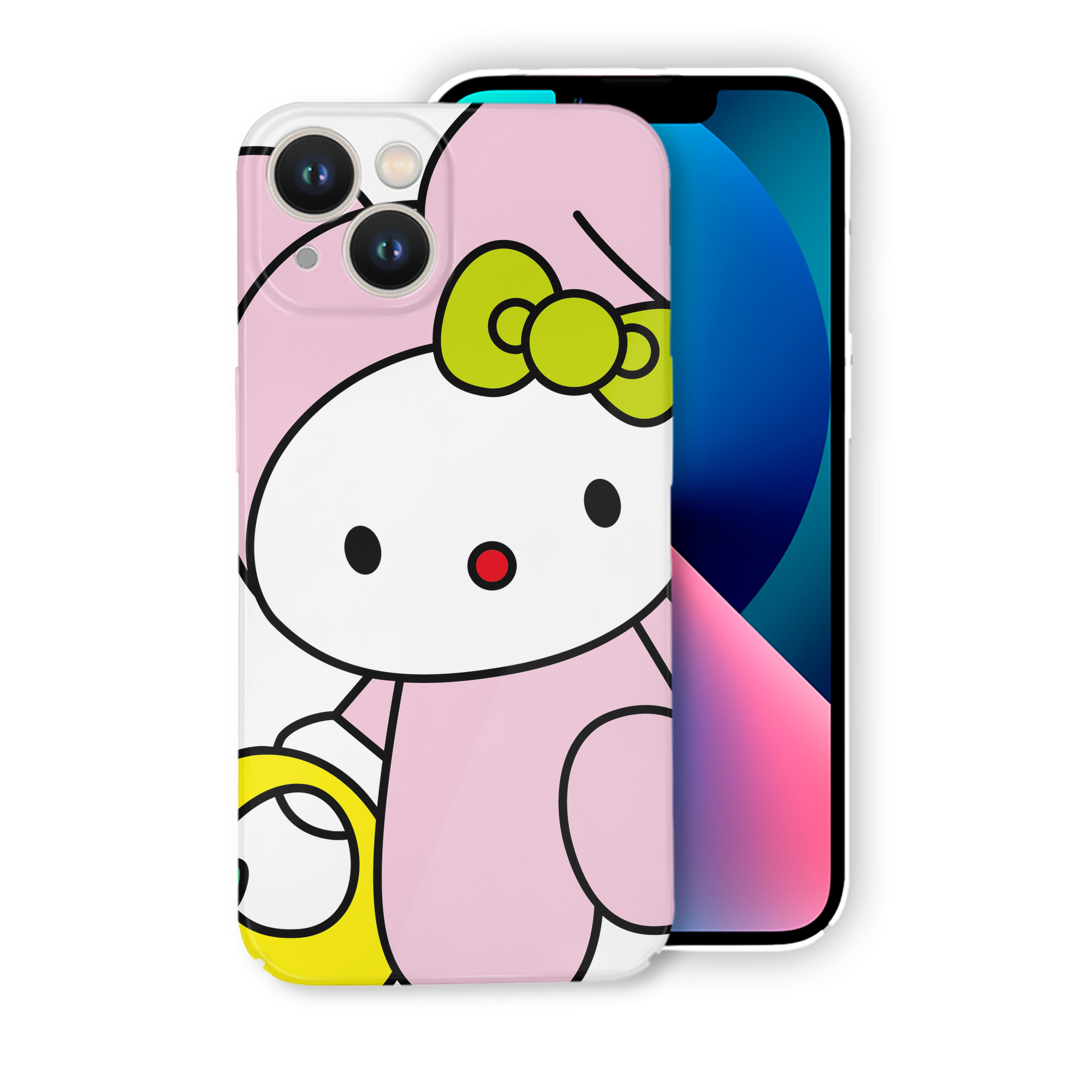 （画像用） Hello Kitty ハローキティ 【iPhone 14シリーズ対応】ハードケース