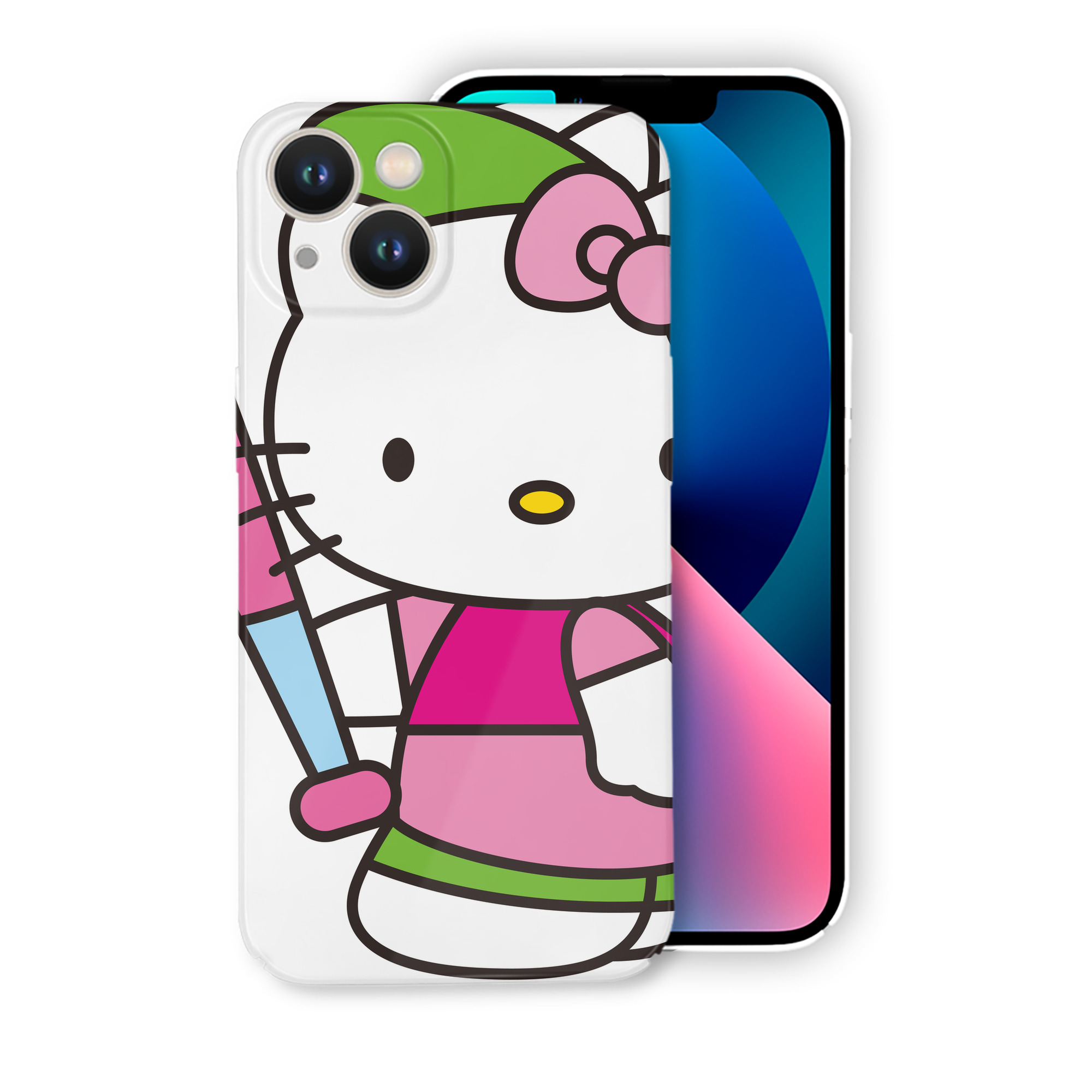 （画像用） Hello Kitty ハローキティ 【iPhone 14シリーズ対応】ハードケース
