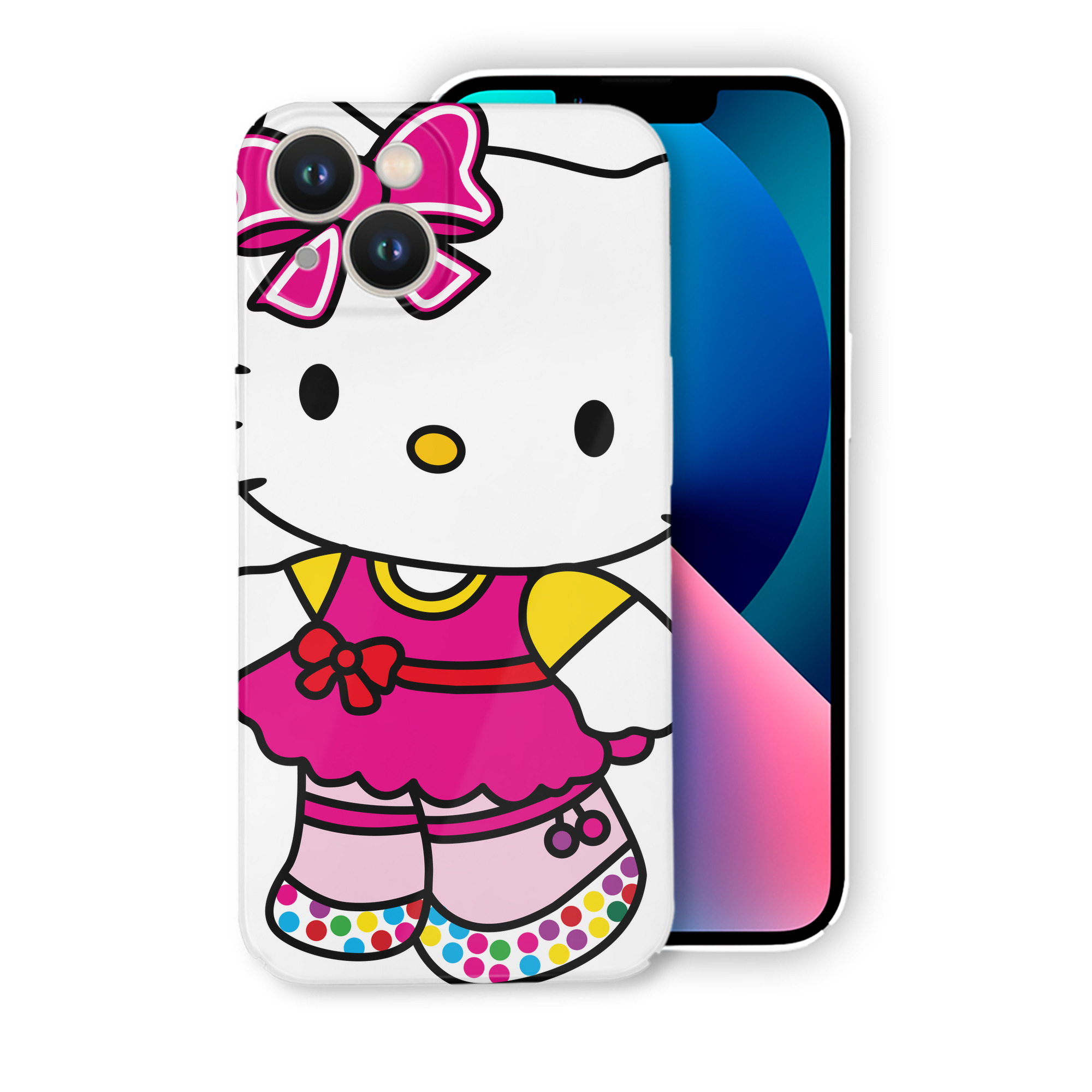 （画像用） Hello Kitty ハローキティ 【iPhone 14シリーズ対応】ハードケース