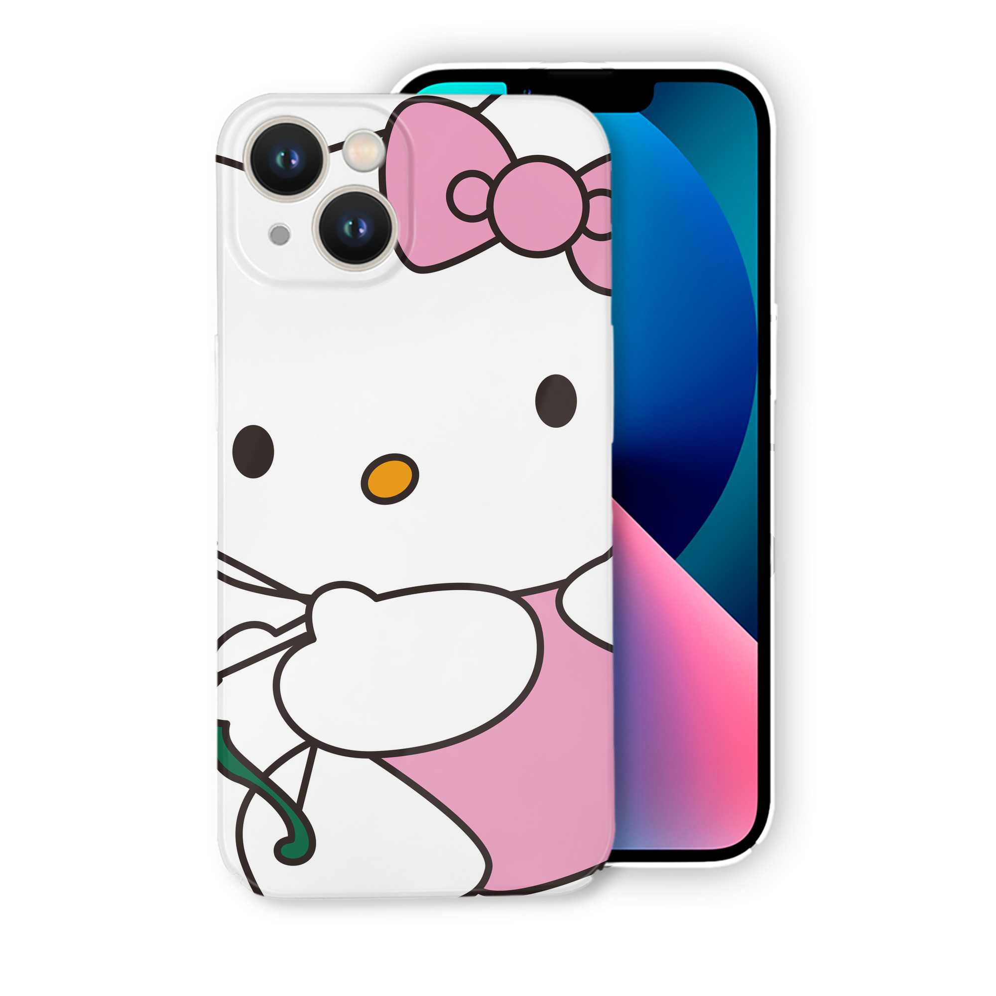（画像用） Hello Kitty ハローキティ 【iPhone 14シリーズ対応】ハードケース