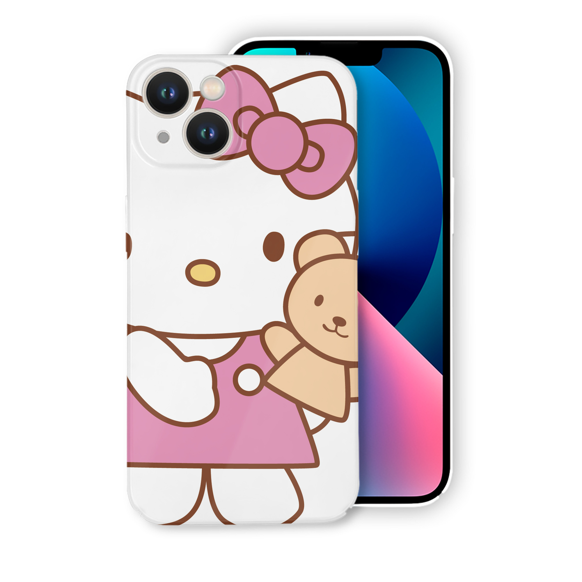 （画像用） Hello Kitty ハローキティ 【iPhone 14シリーズ対応】ハードケース