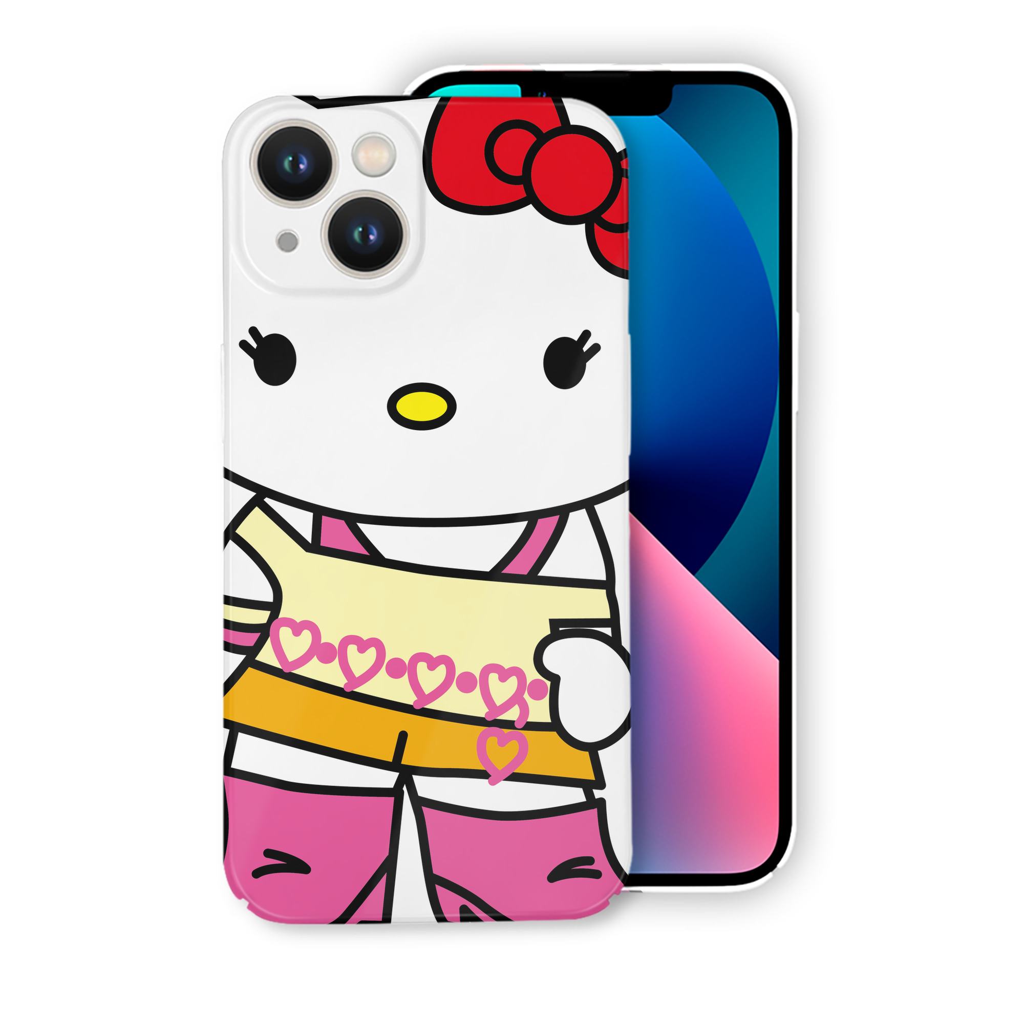 （画像用） Hello Kitty ハローキティ 【iPhone 14シリーズ対応】ハードケース