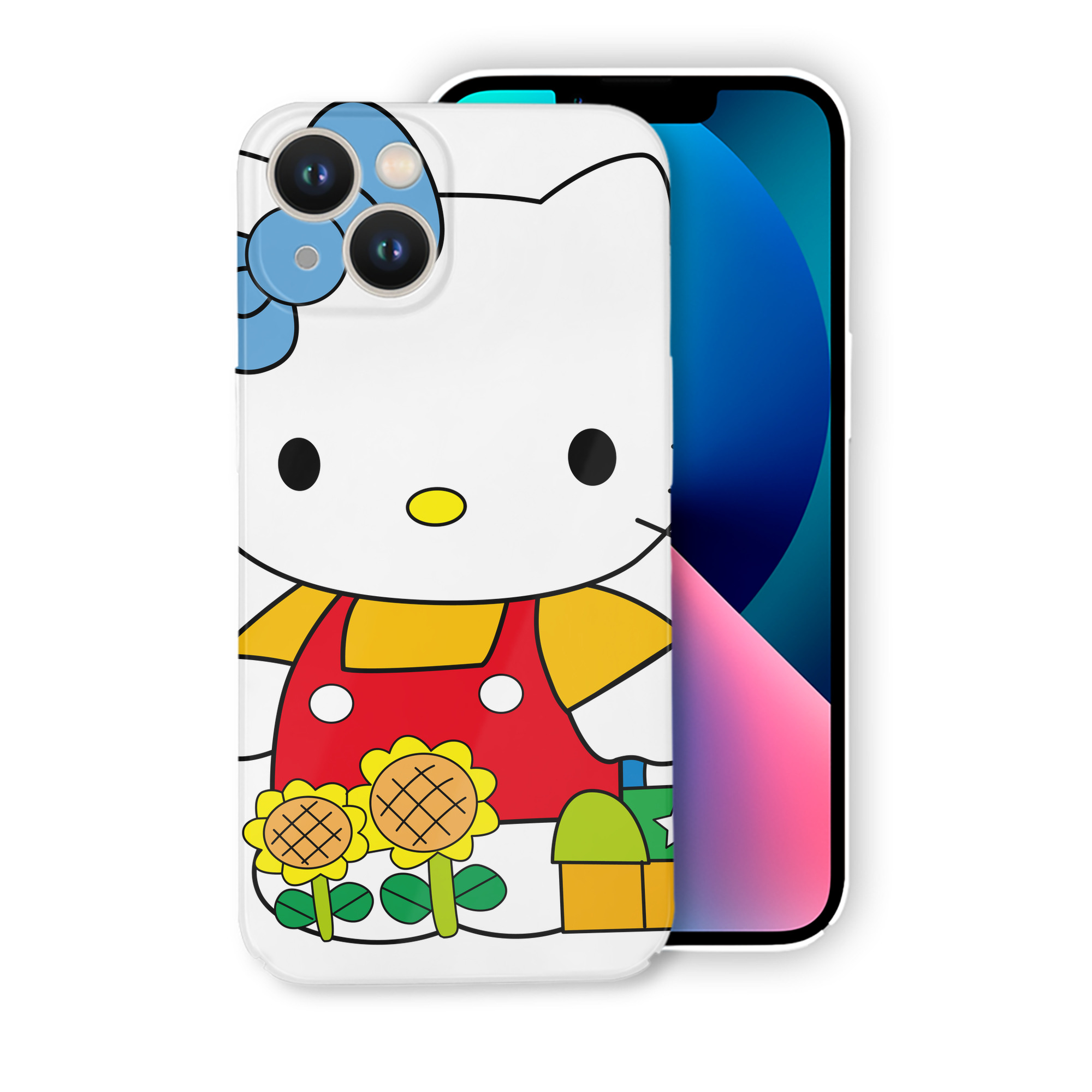 （画像用） Hello Kitty ハローキティ 【iPhone 14シリーズ対応】ハードケース