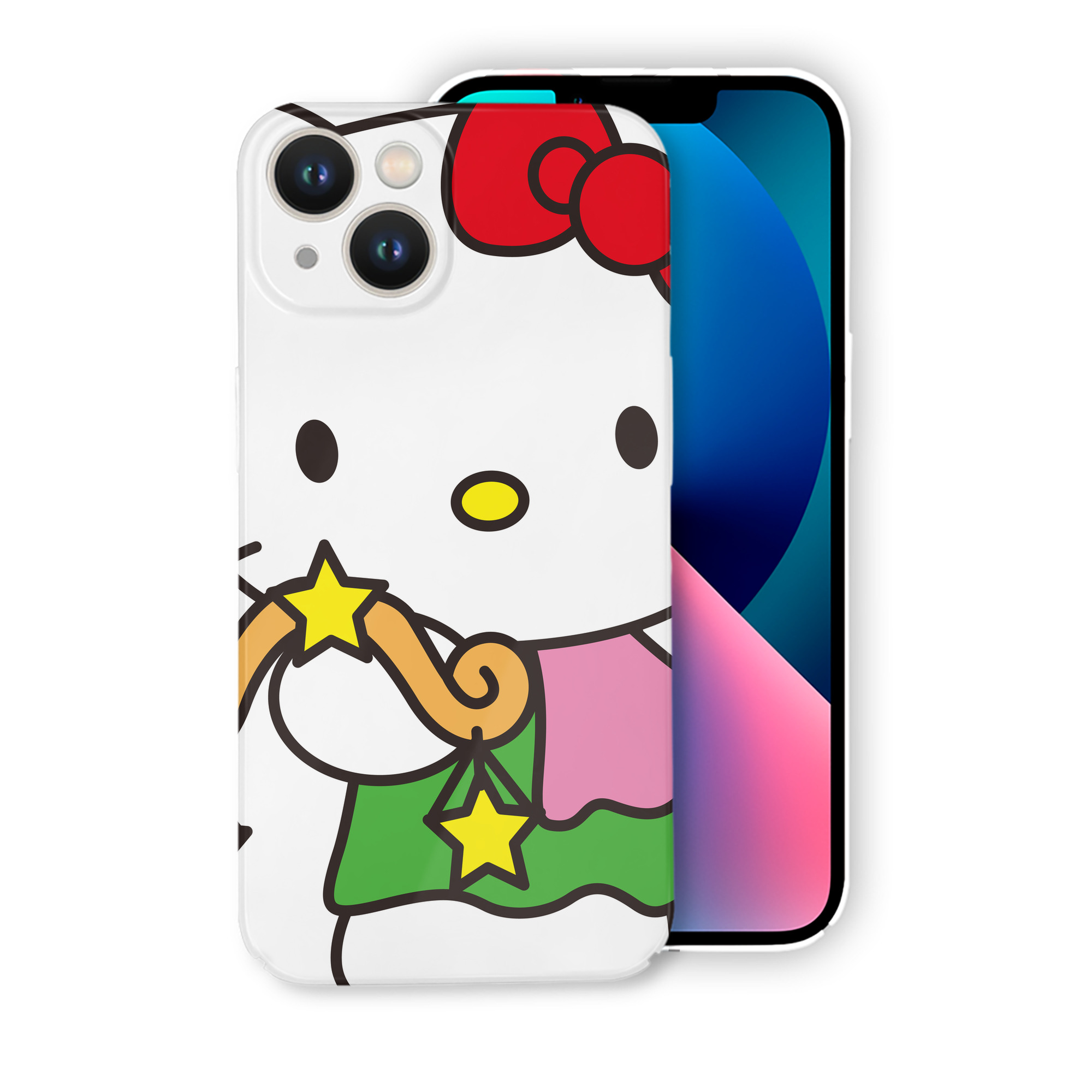 （画像用） Hello Kitty ハローキティ 【iPhone 14シリーズ対応】ハードケース