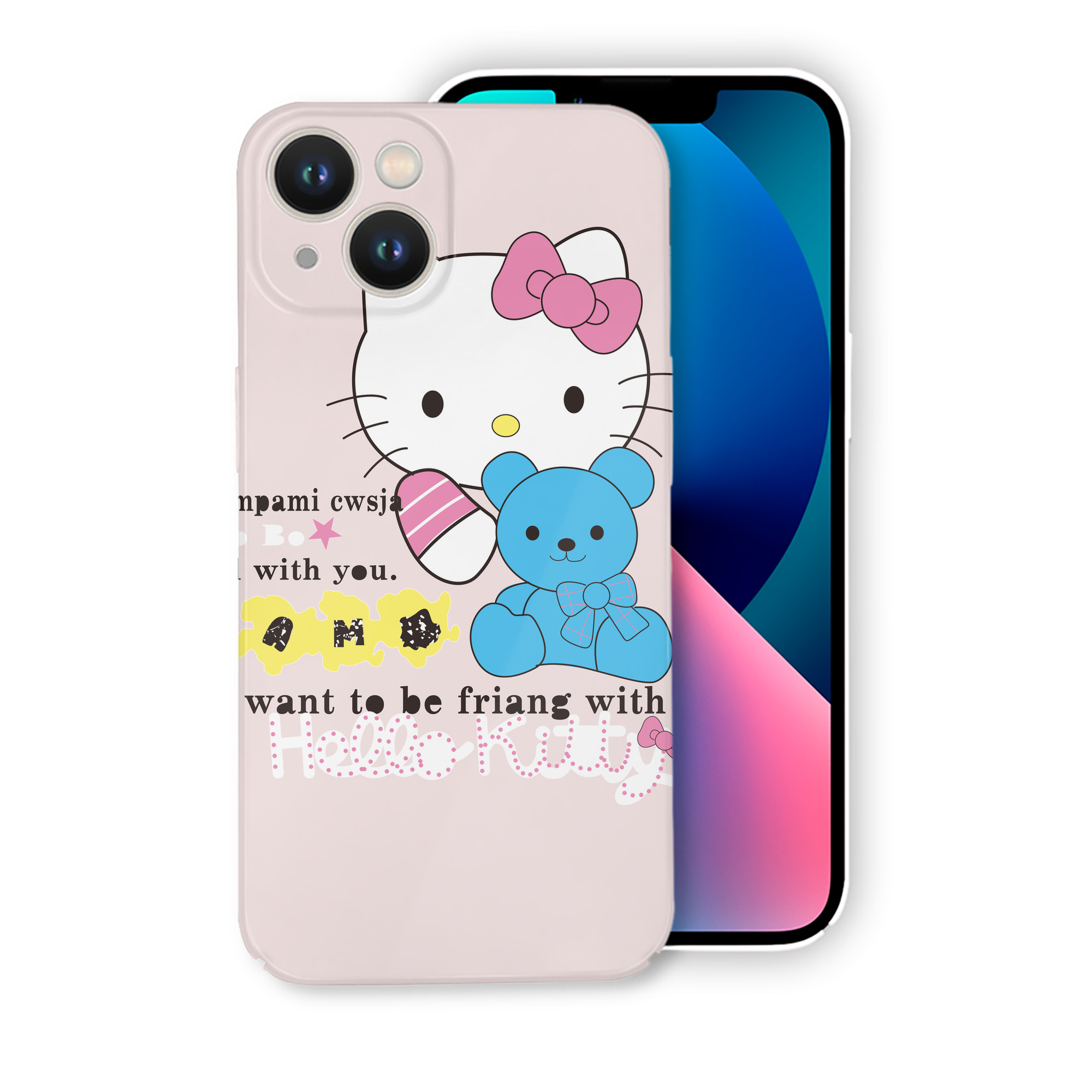 （画像用） Hello Kitty ハローキティ 【iPhone 14シリーズ対応】ハードケース