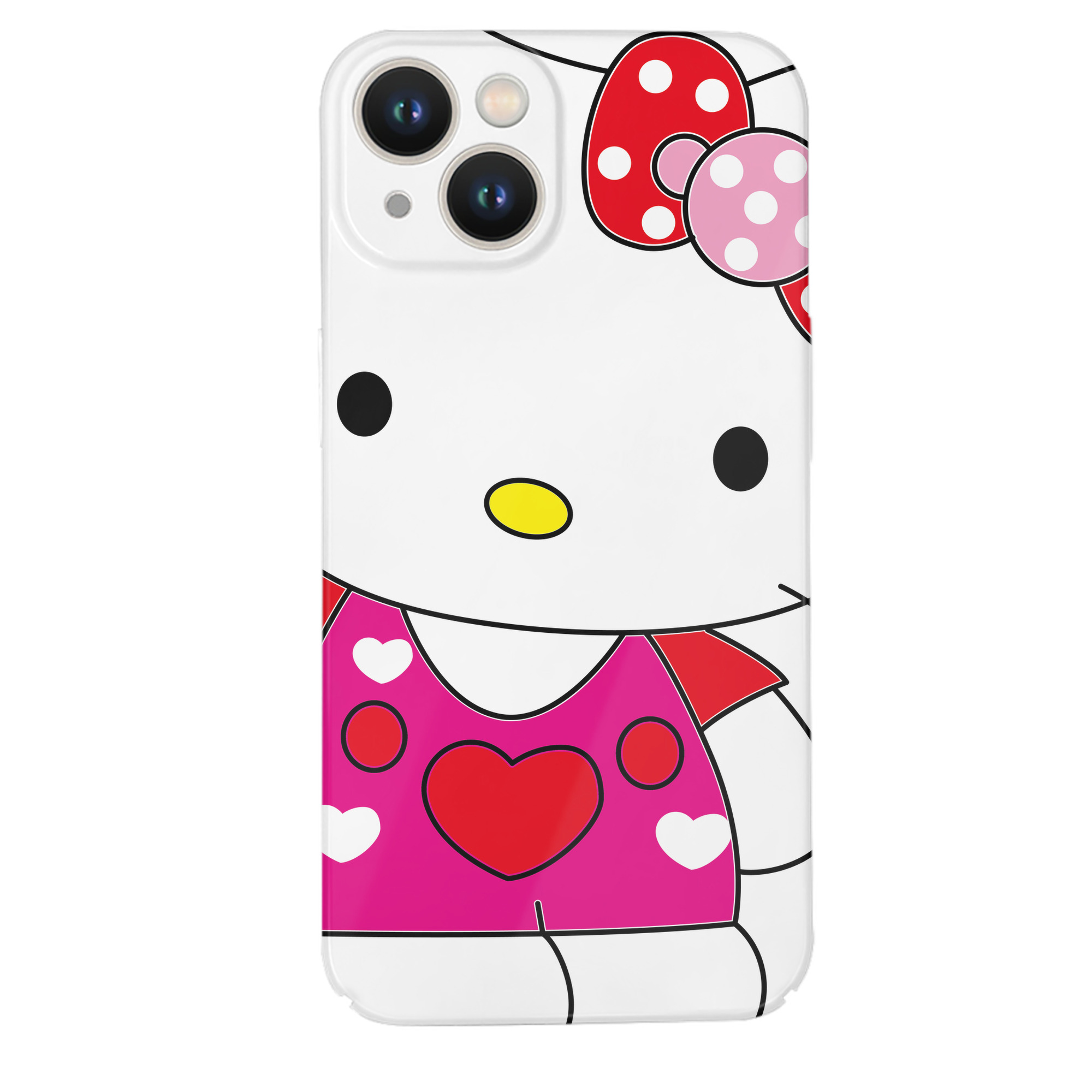 （画像用） Hello Kitty ハローキティ 【iPhone 14シリーズ対応】ハードケース